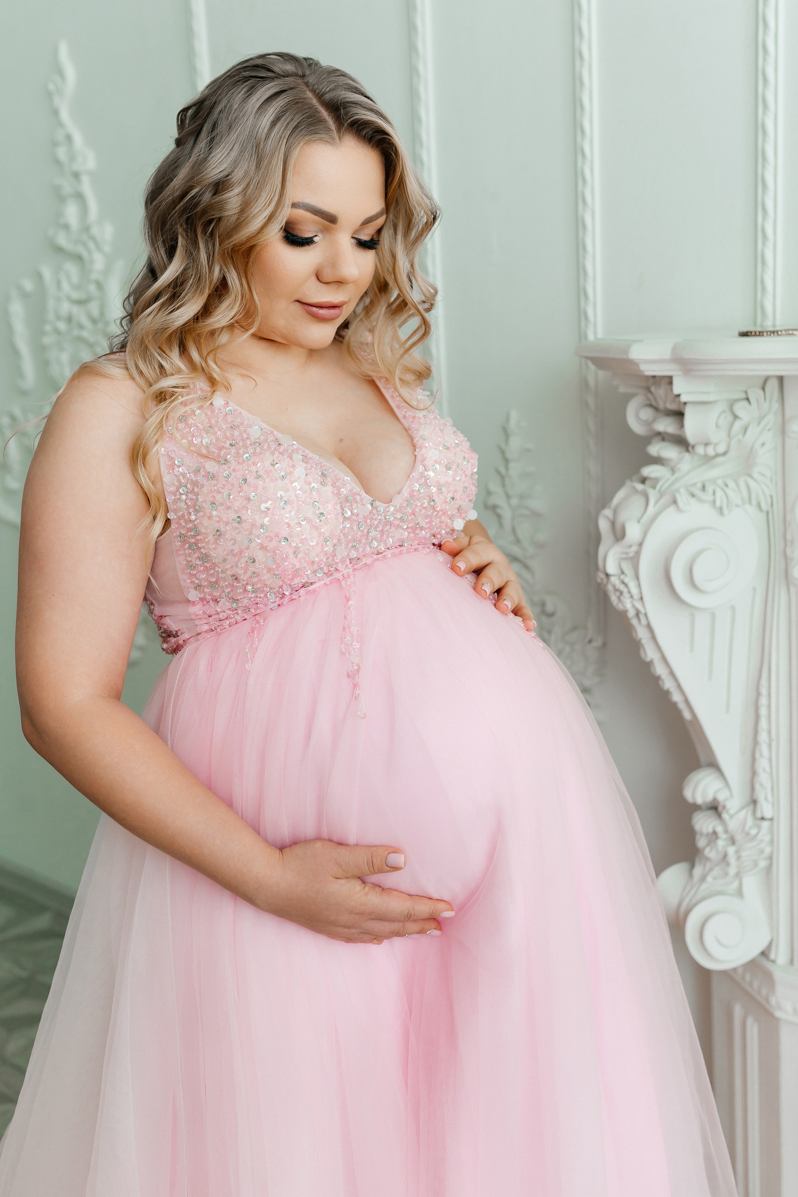 Нежная фотосессия для беременных. Фотограф Ким Наталья в Красноярске