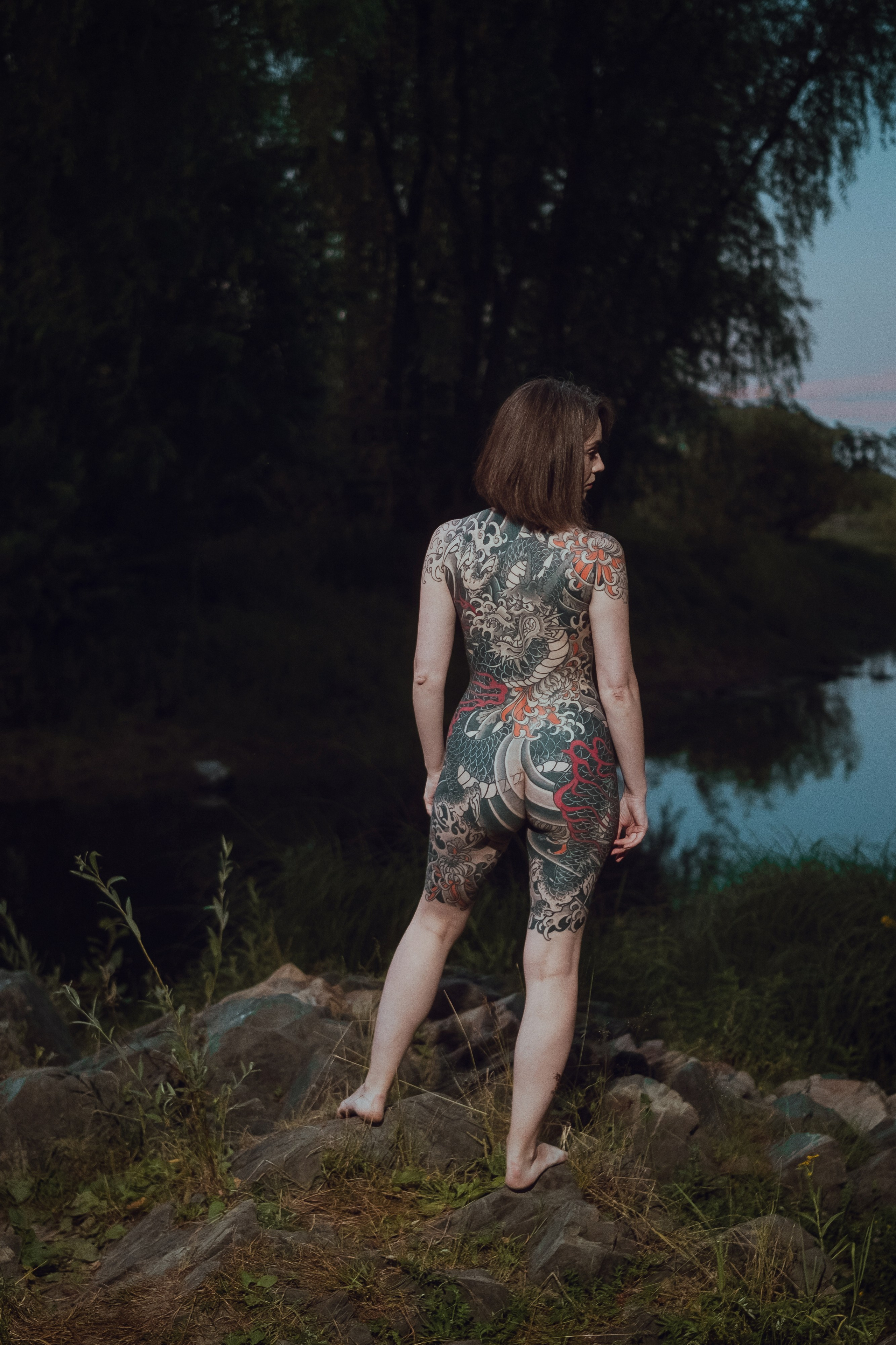 Фотограф Михаил Гуляев. Фотосессия в Новосибирске. Фотосессия ню в студии. Фотосессия ню на природе.