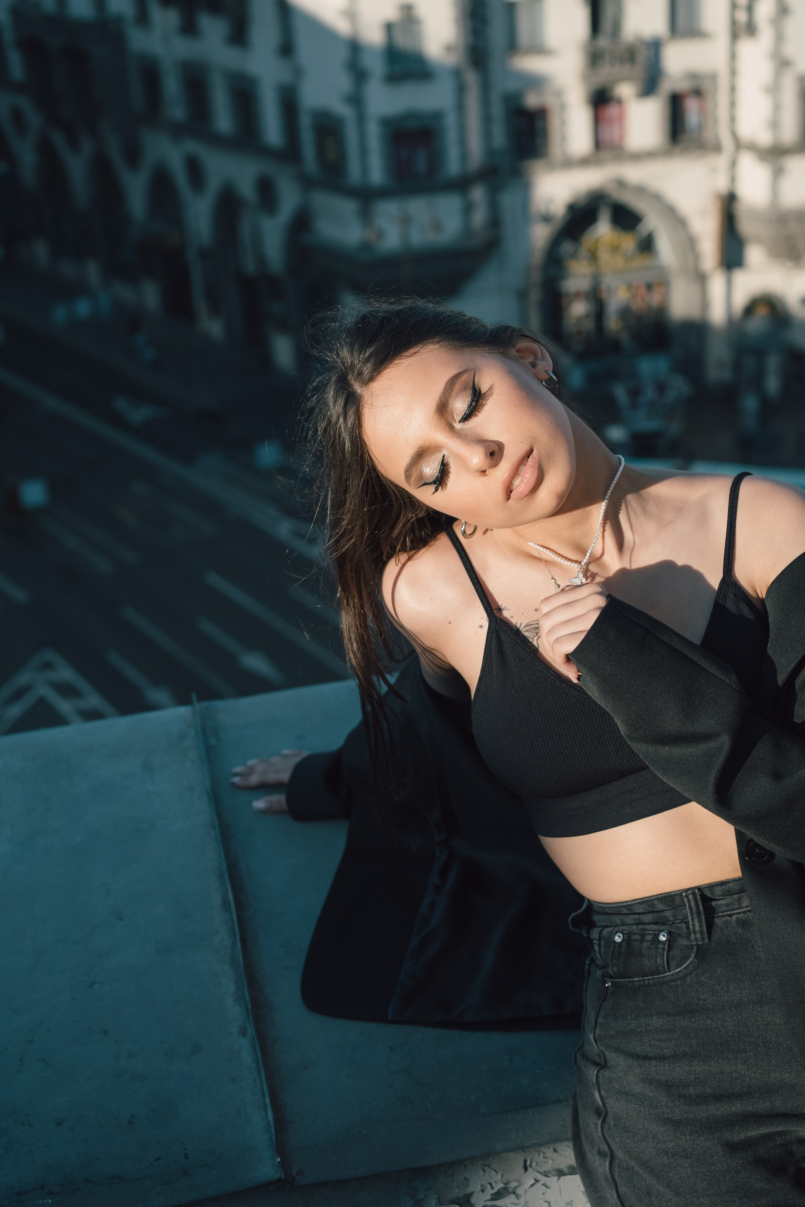 На крыше. Репортажный фотограф в Санкт-Петербурге. Фотограф на мероприятие в СПБ