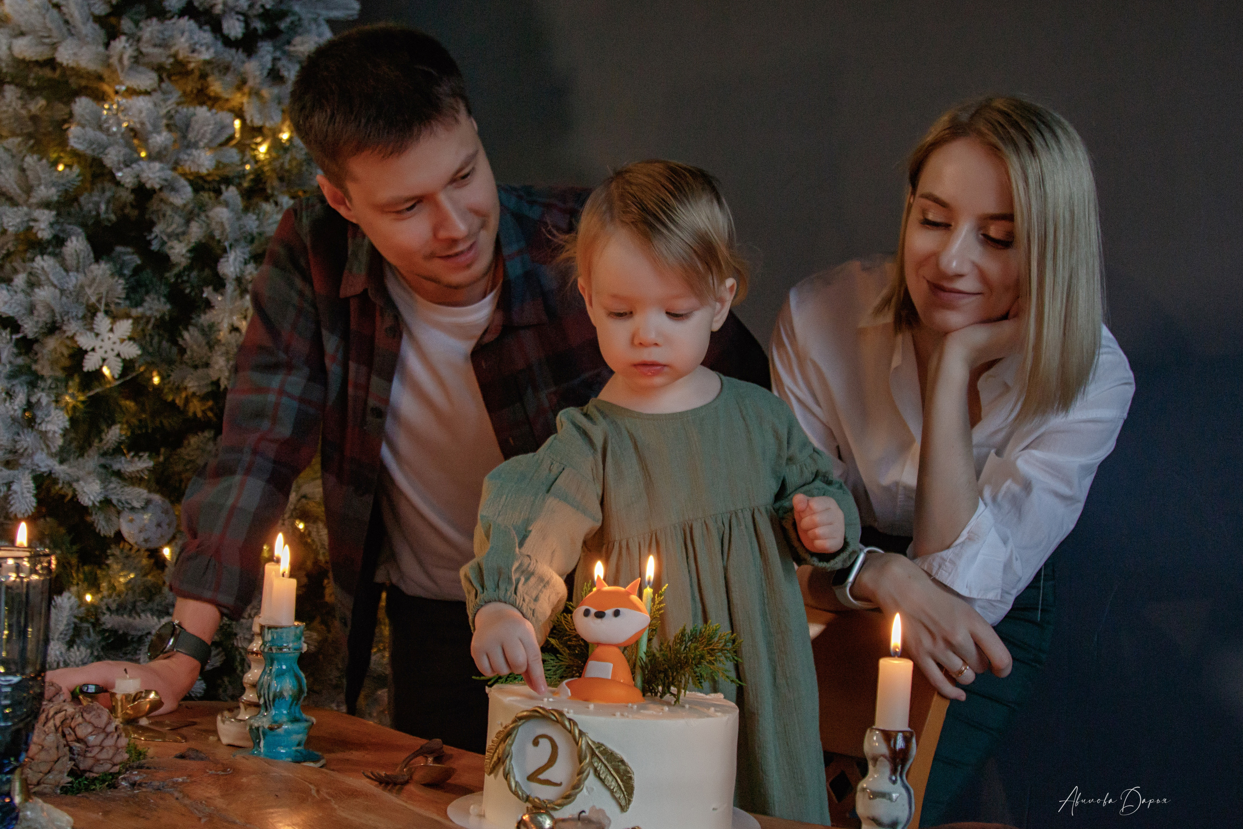 Алисе 2 года. Фотограф Авилова Дарья ● Тюмень● Съемка больших семей ●Архив поколений