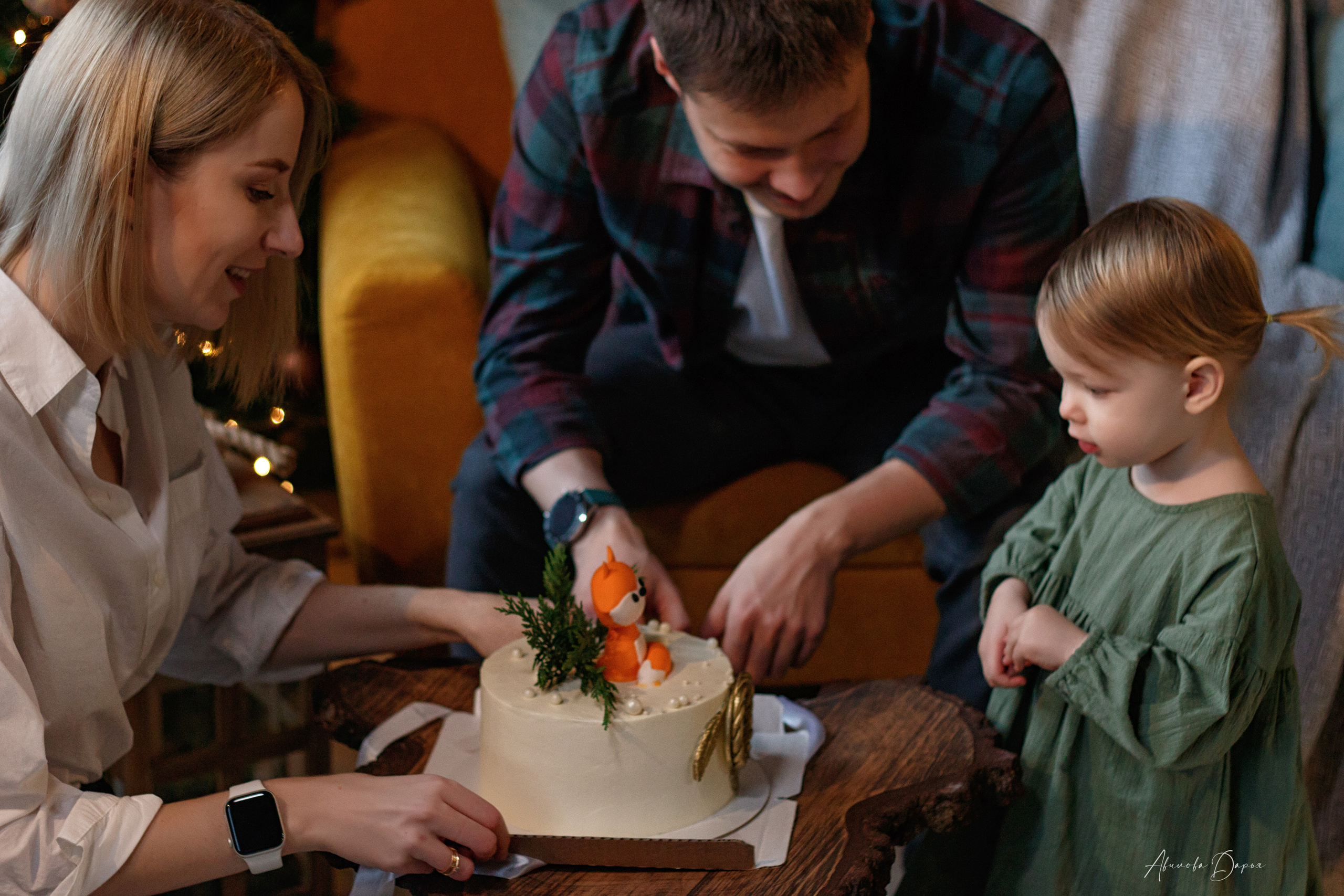 Алисе 2 года. Фотограф Авилова Дарья ● Тюмень● Съемка больших семей ●Архив поколений