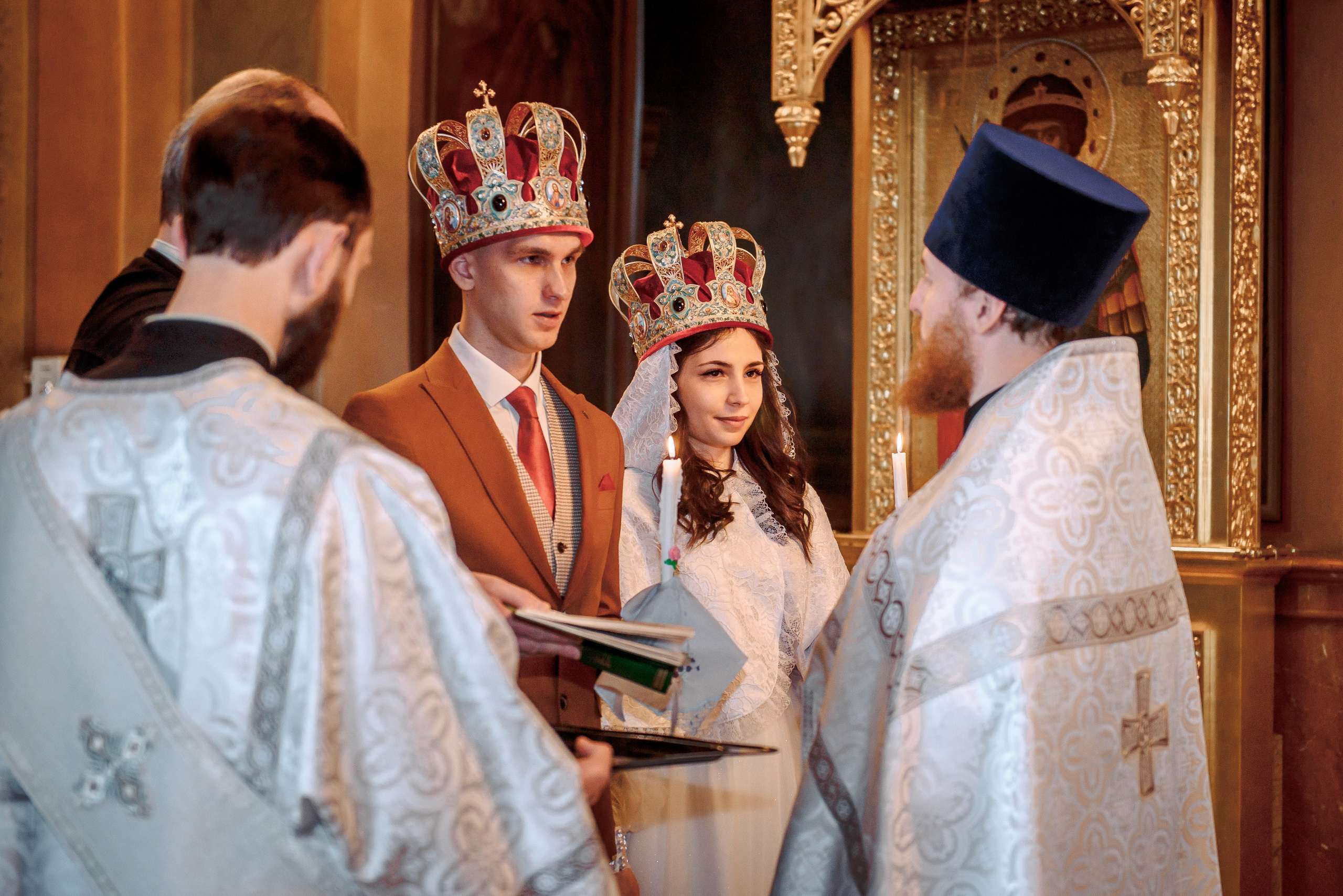 Венчание в Храме Бориса и Глеба в Дегунино. Свадебный и семейный фотограф в Москве Юлия Винник