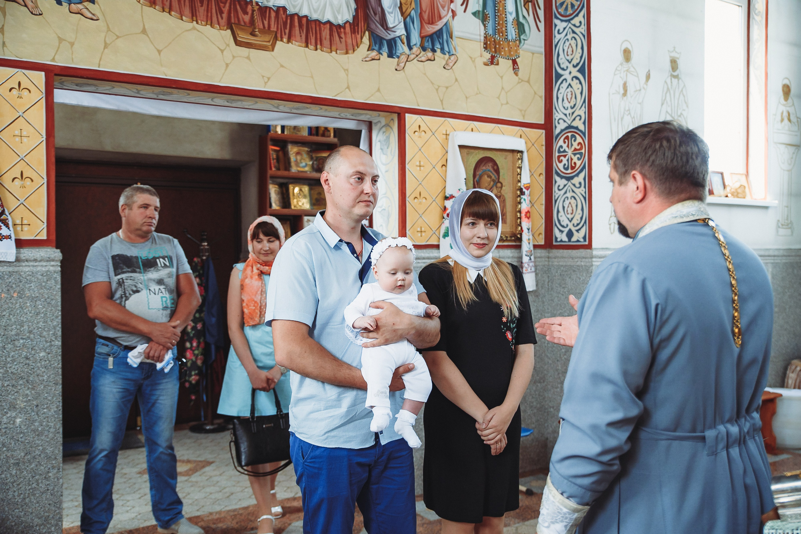 Крещение в Смолевичах. Свадебный и семейный фотограф в Минске Филиппович Александр