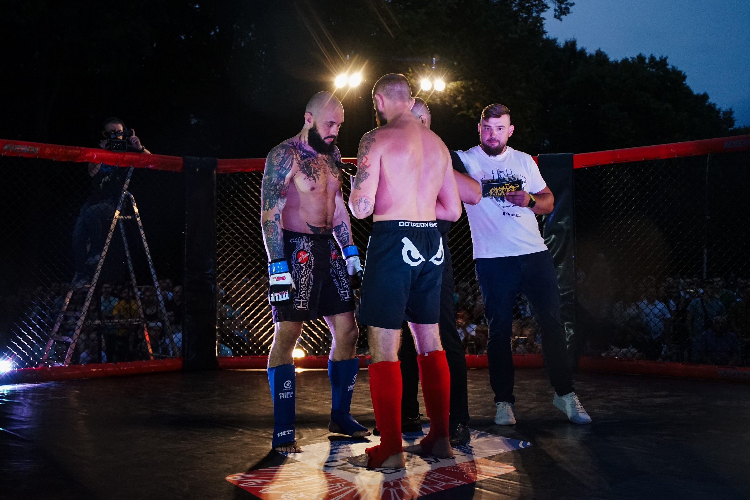 Вечер боев в ЦПКиО. Фотограф Надежда Погребняк | Рязань | Москва