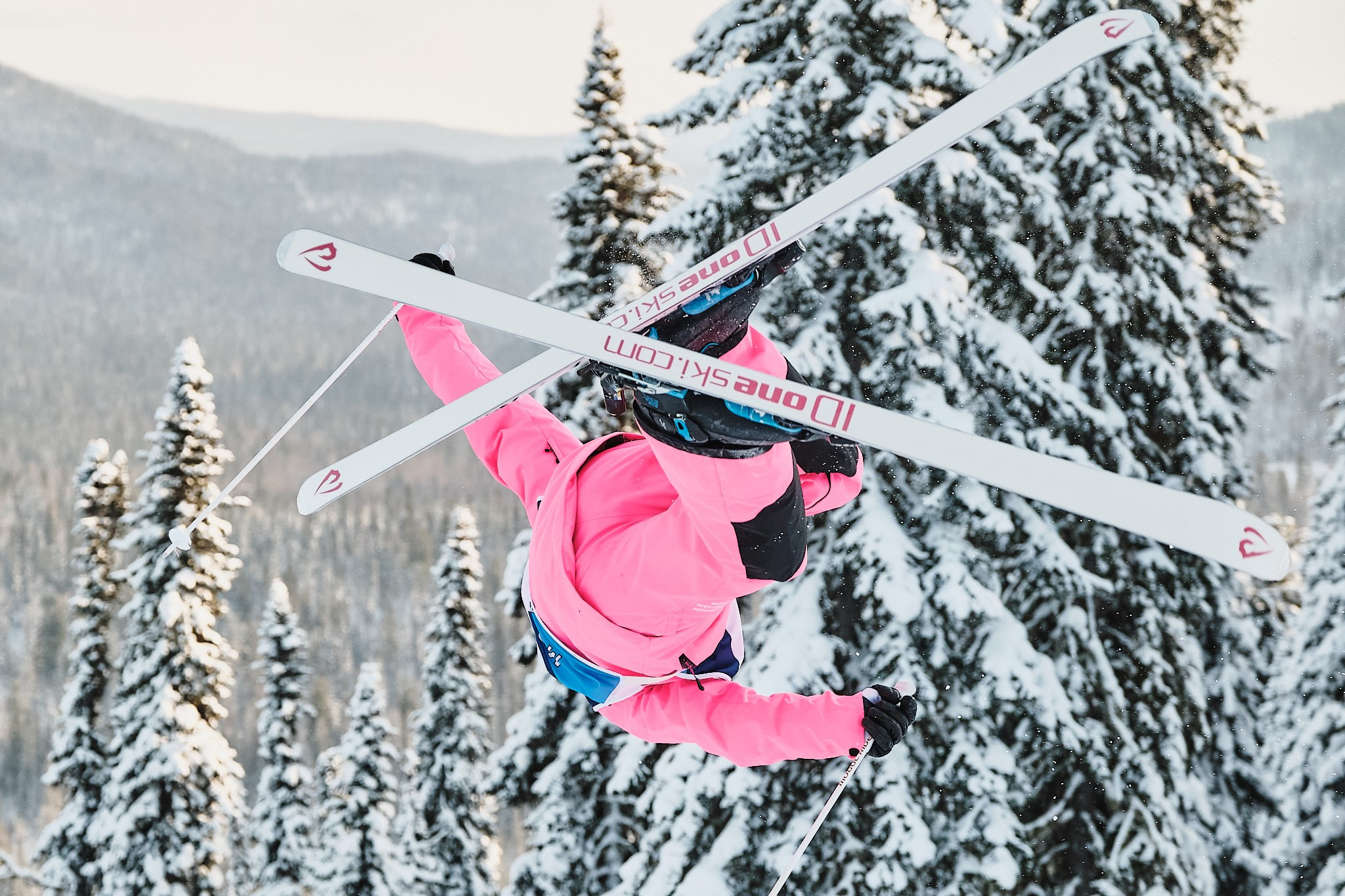 Фотосъемка соревнований по лыжному фристайлу