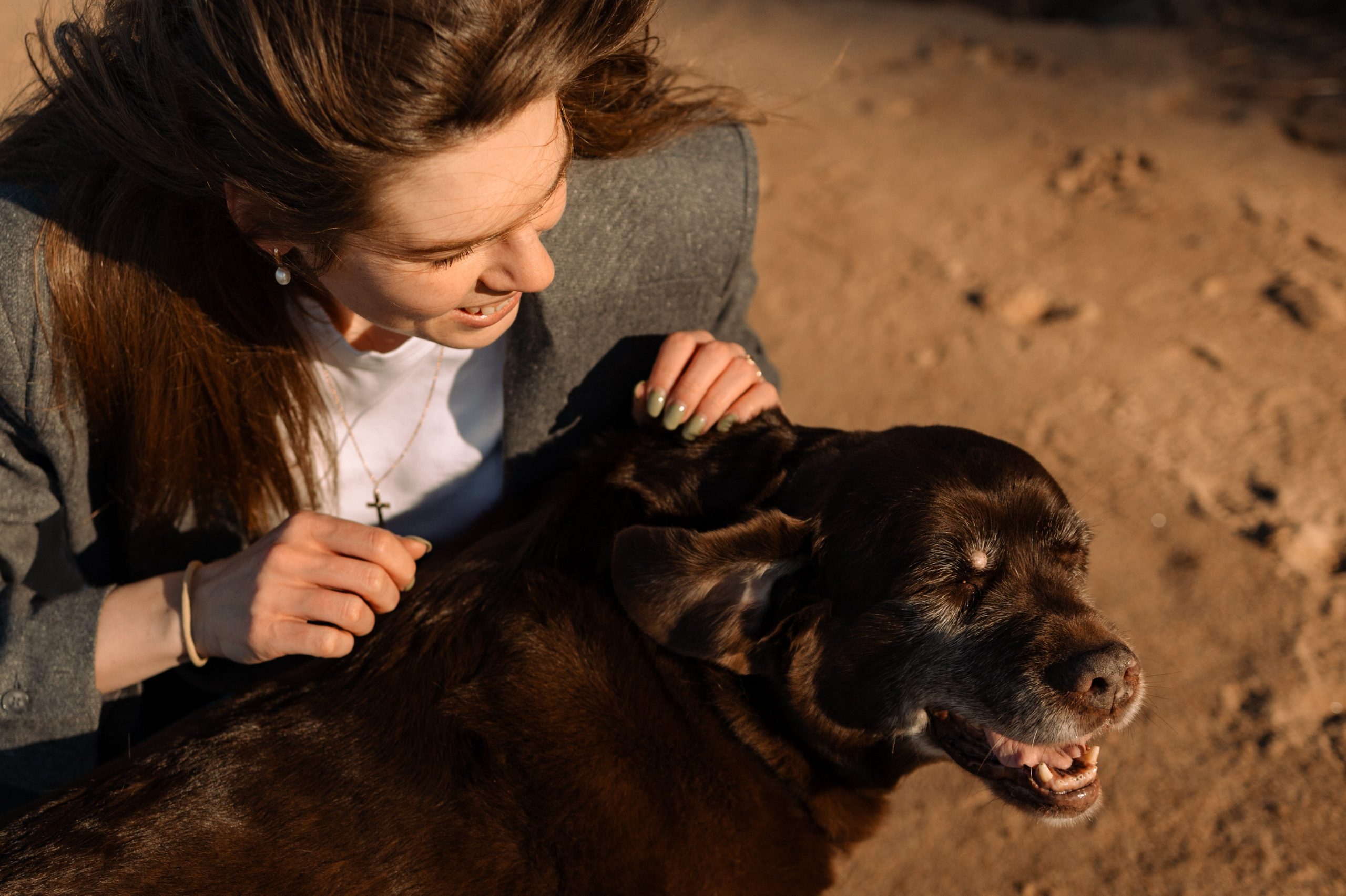 Оля и Питоня. Фотограф — Анималист | Санкт-Петербург