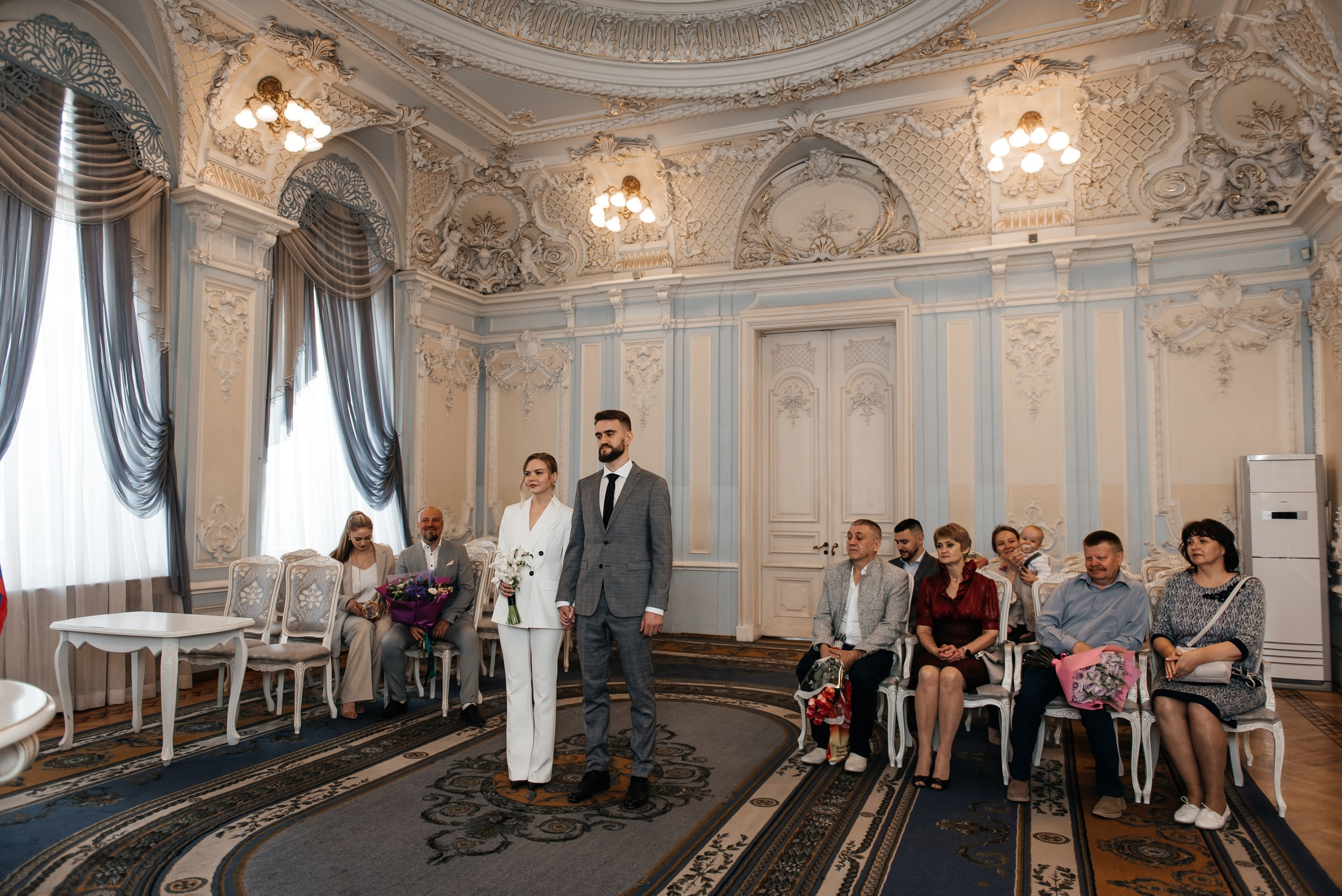 регистрация брака во Дворце Бракосочетания 2 на Фурштадской
