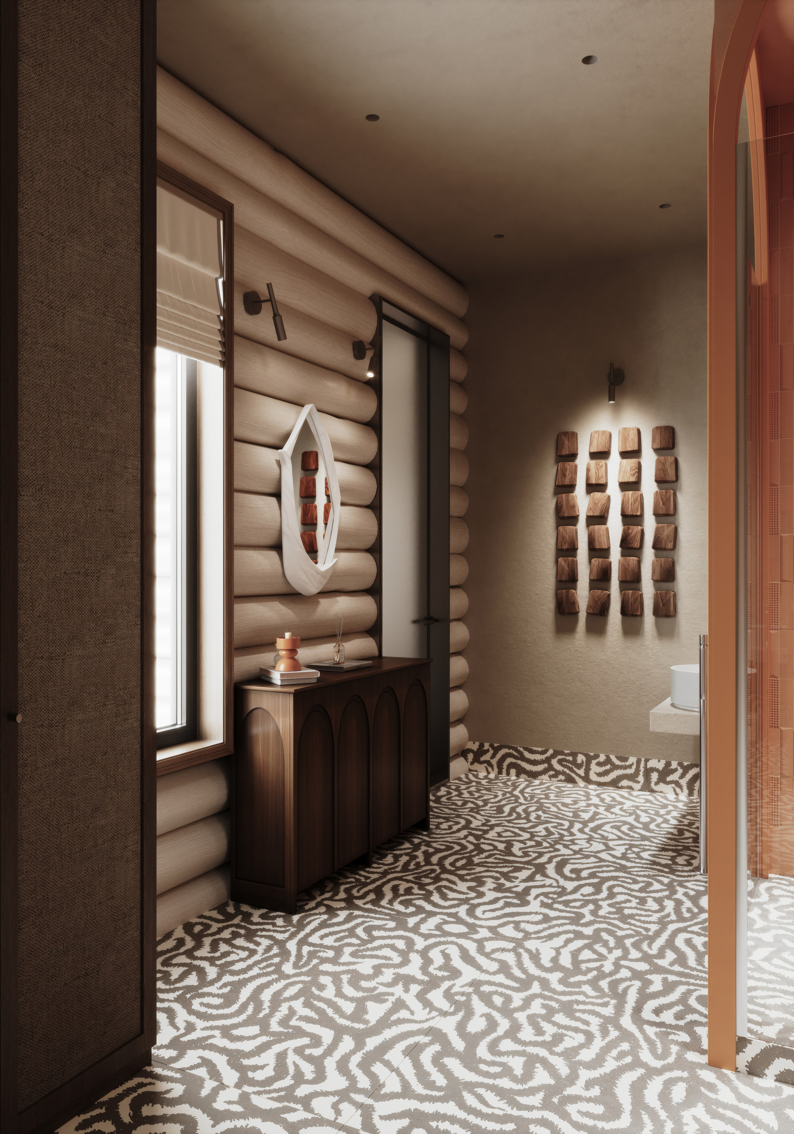 Country house Bathroom | Ashe Home. Середа Юлия | Визуализация