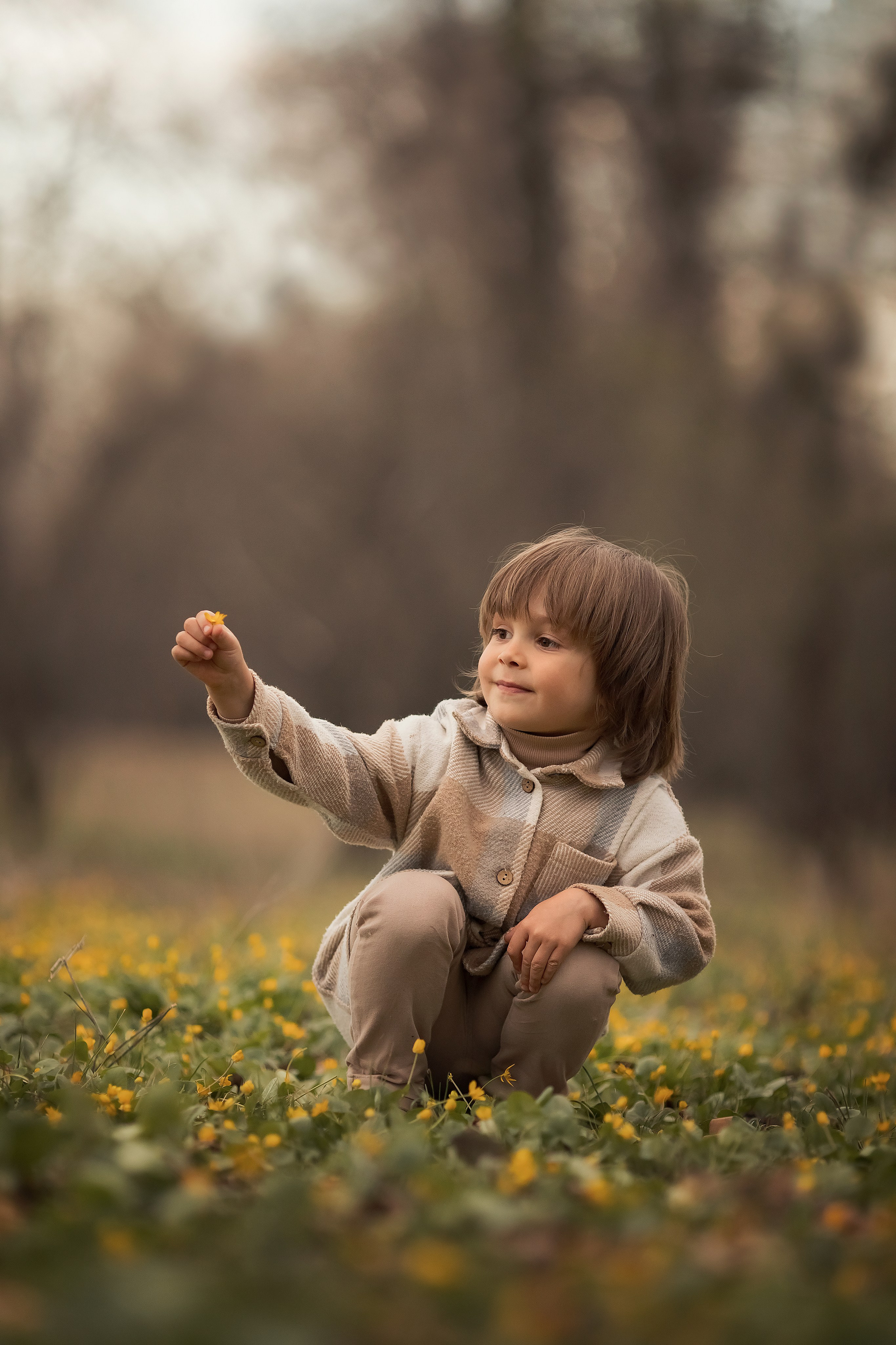 Шоколадная весна. Семейный и детский фотограф в Саратове Полина Коткина