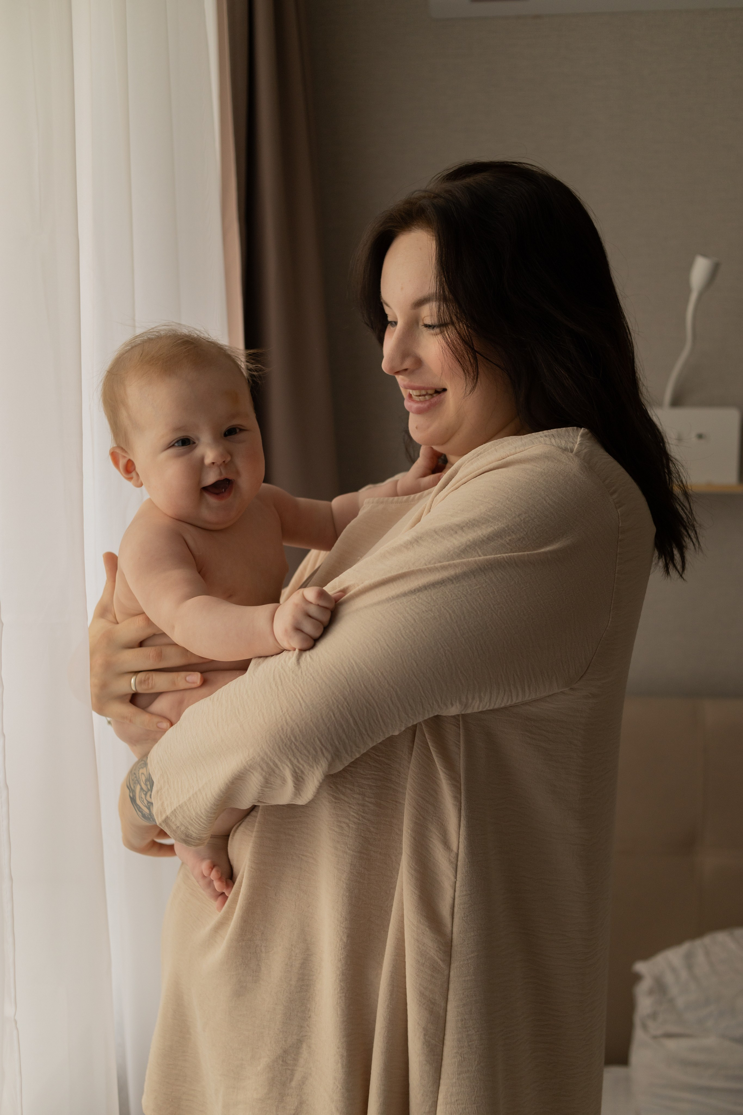 Малышка Эмилия. Семейный и детский фотограф в Тюмени Вика Алленова