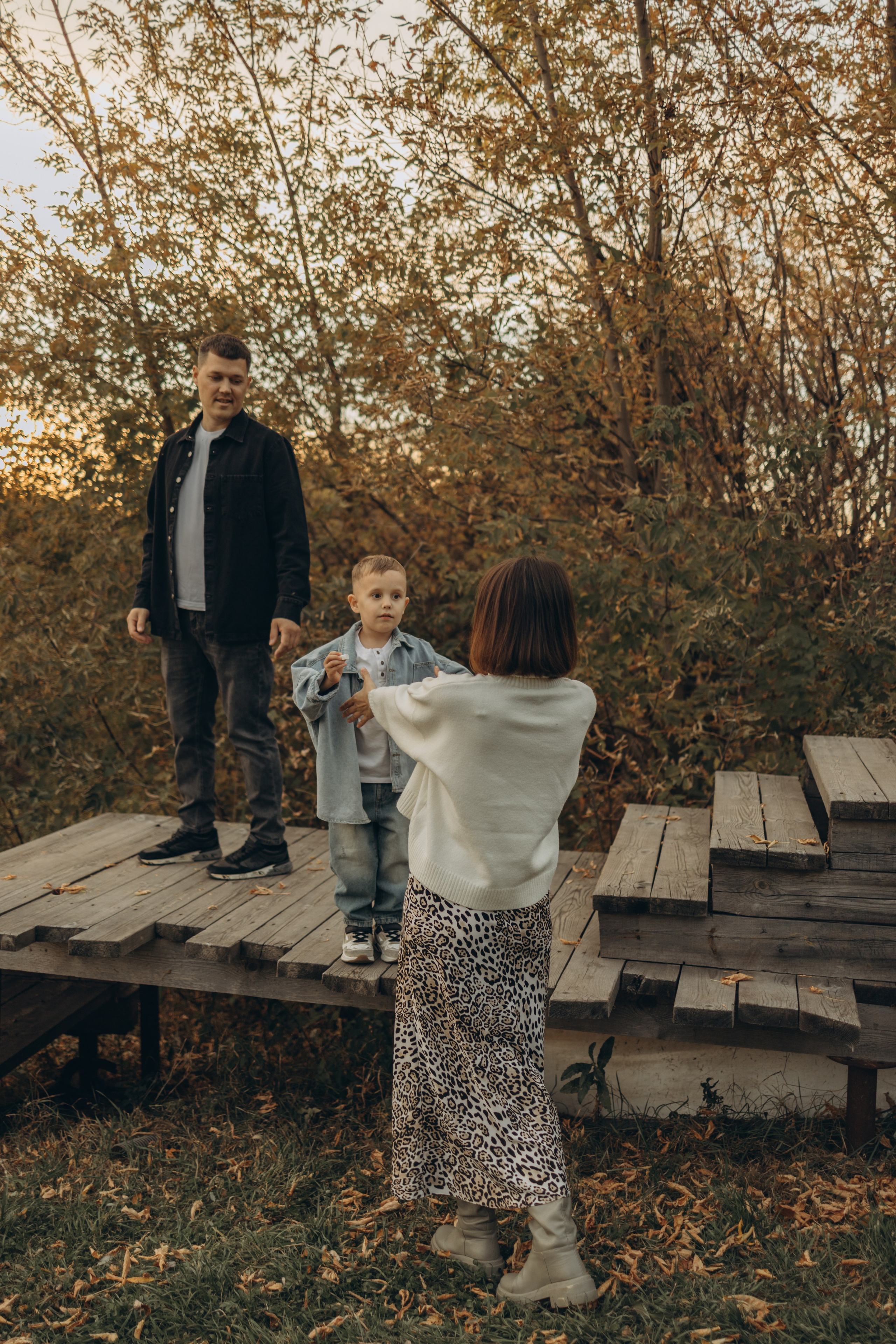 Сентябрьский вечер. Семейный и детский фотограф в Тюмени Вика Алленова
