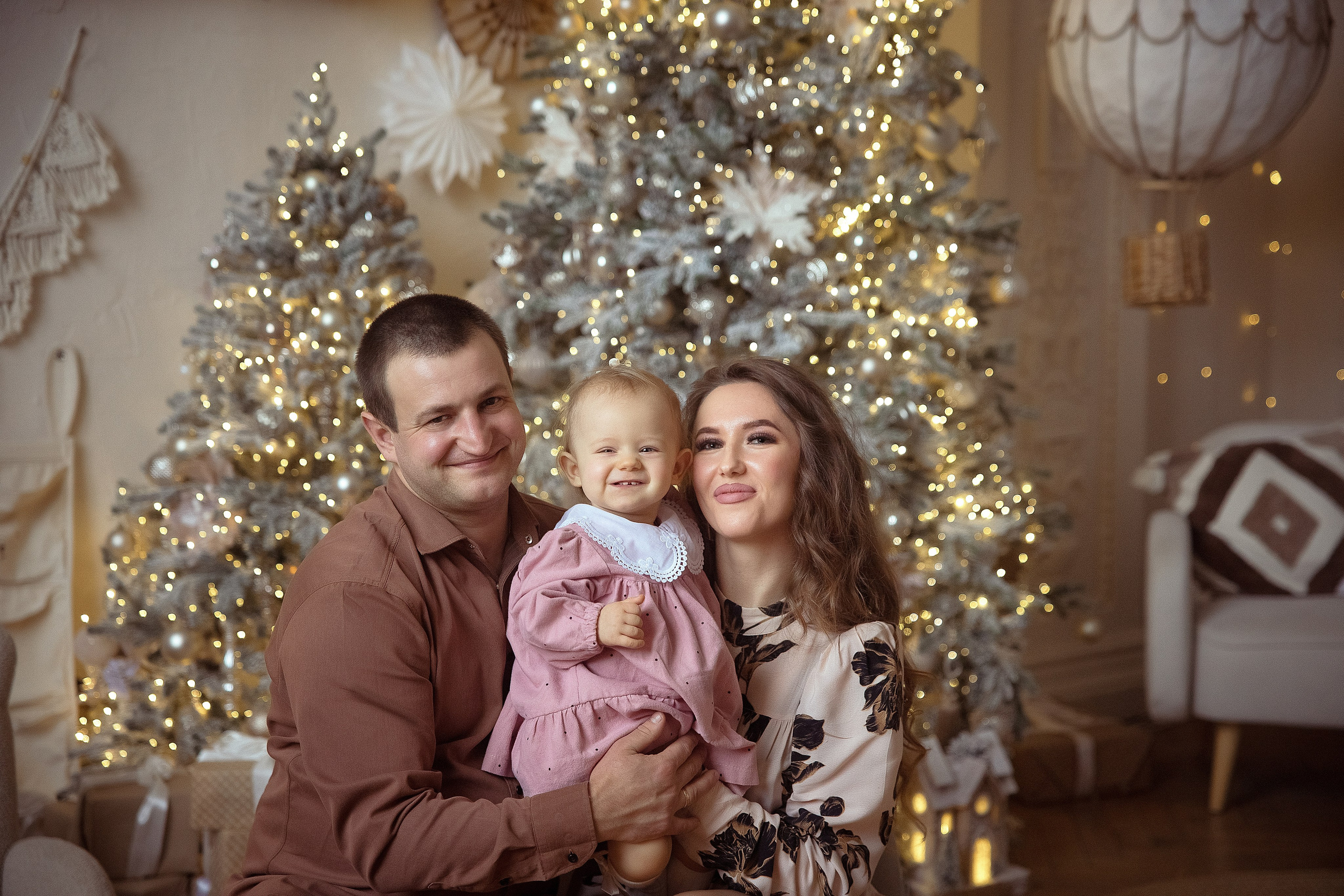 Ксения, Варюша и Максим. Фотограф на крещение и венчание