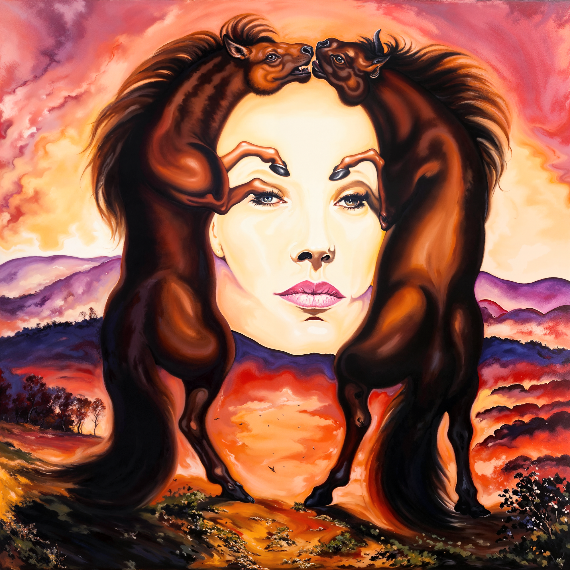 Адаптация по мотивам Octavio Ocampo, как слияние движения и тишины.