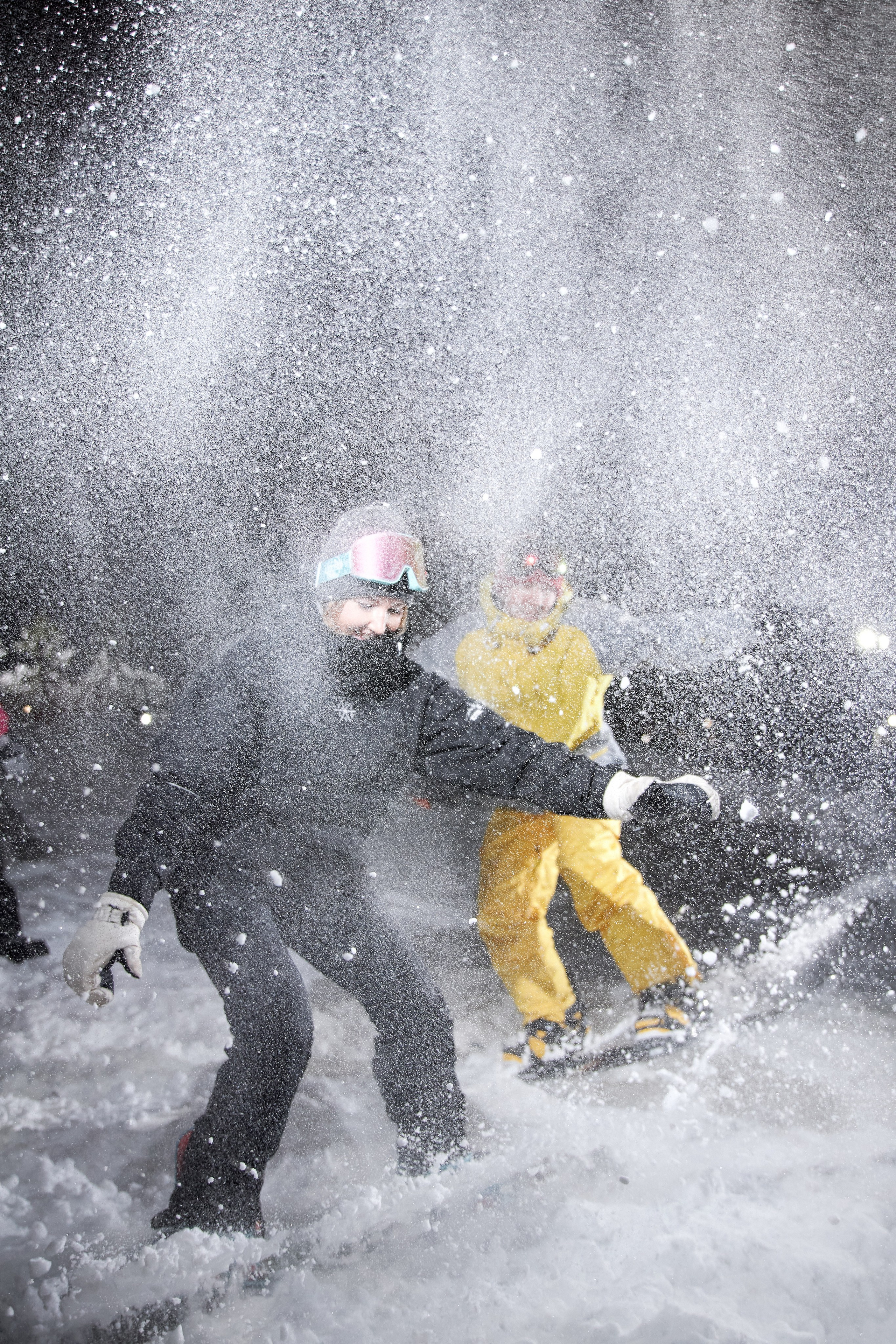 Сноубордисты. Фотограф Алексей Яковлев