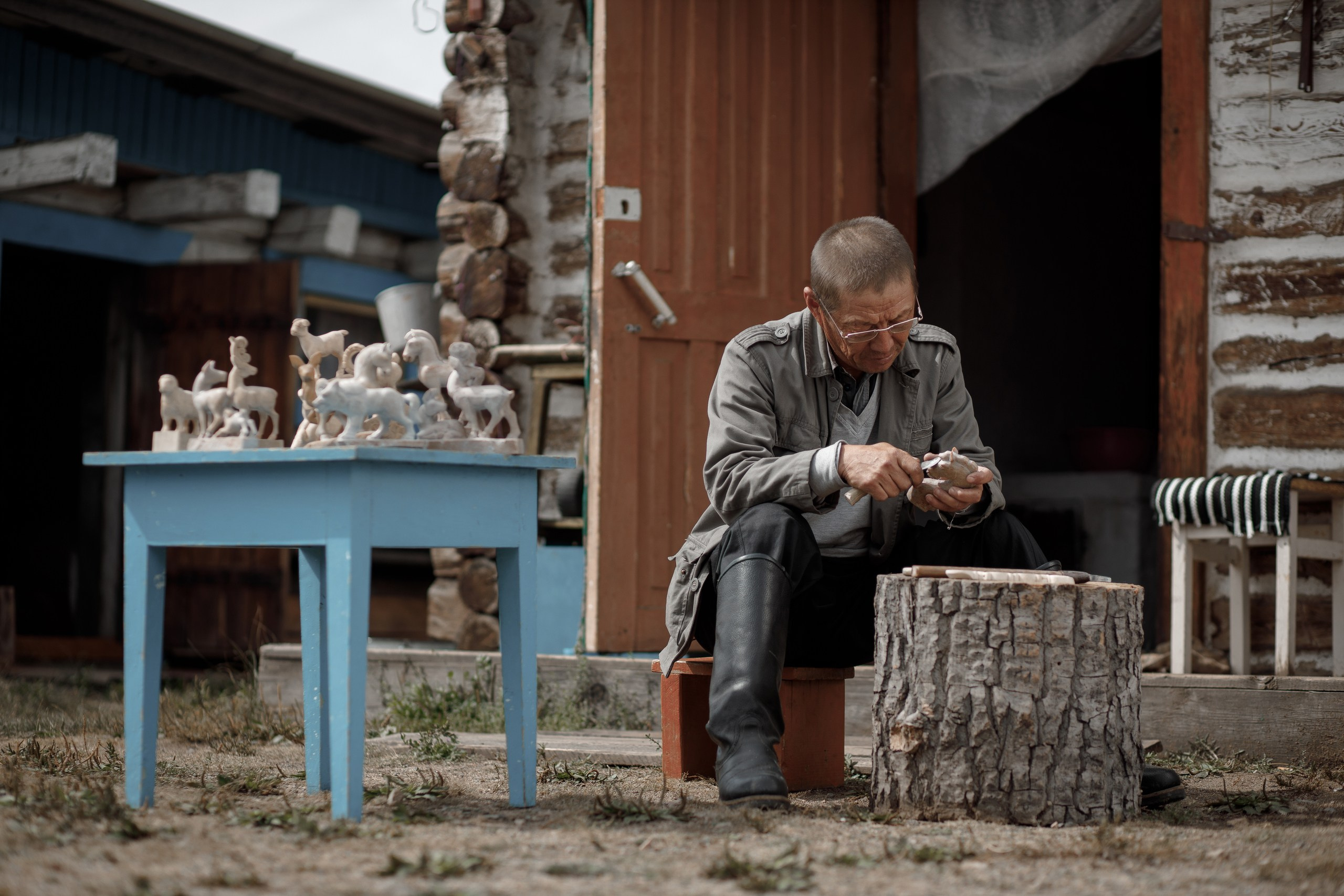 Камень и Тополь. Фотограф в Красноярске Нерозя Александр. Пейзаж, природа, портрет