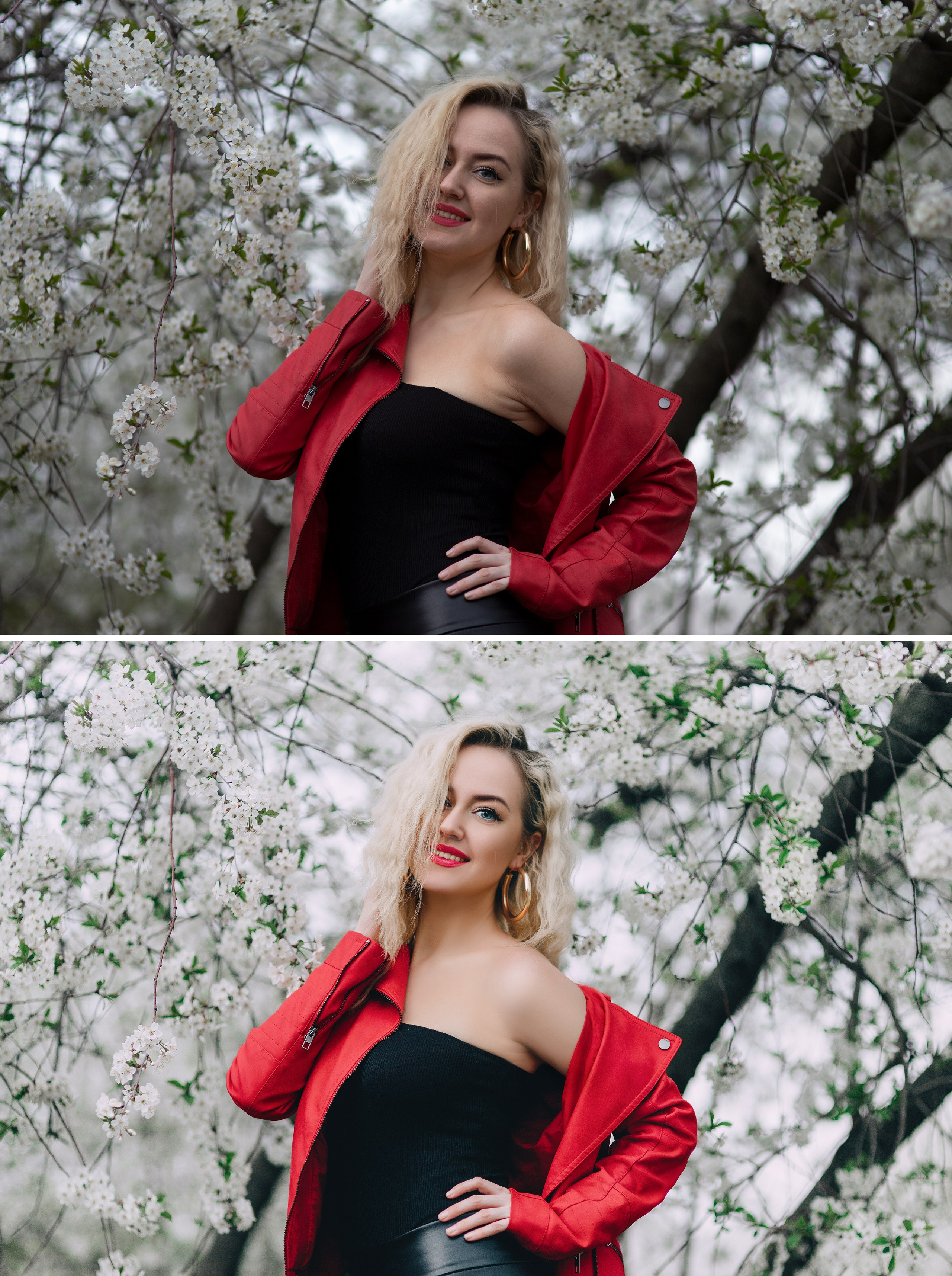 Ретушь до и после. Семейный и женский фотограф в Екатеринбурге Светлана Фиризен