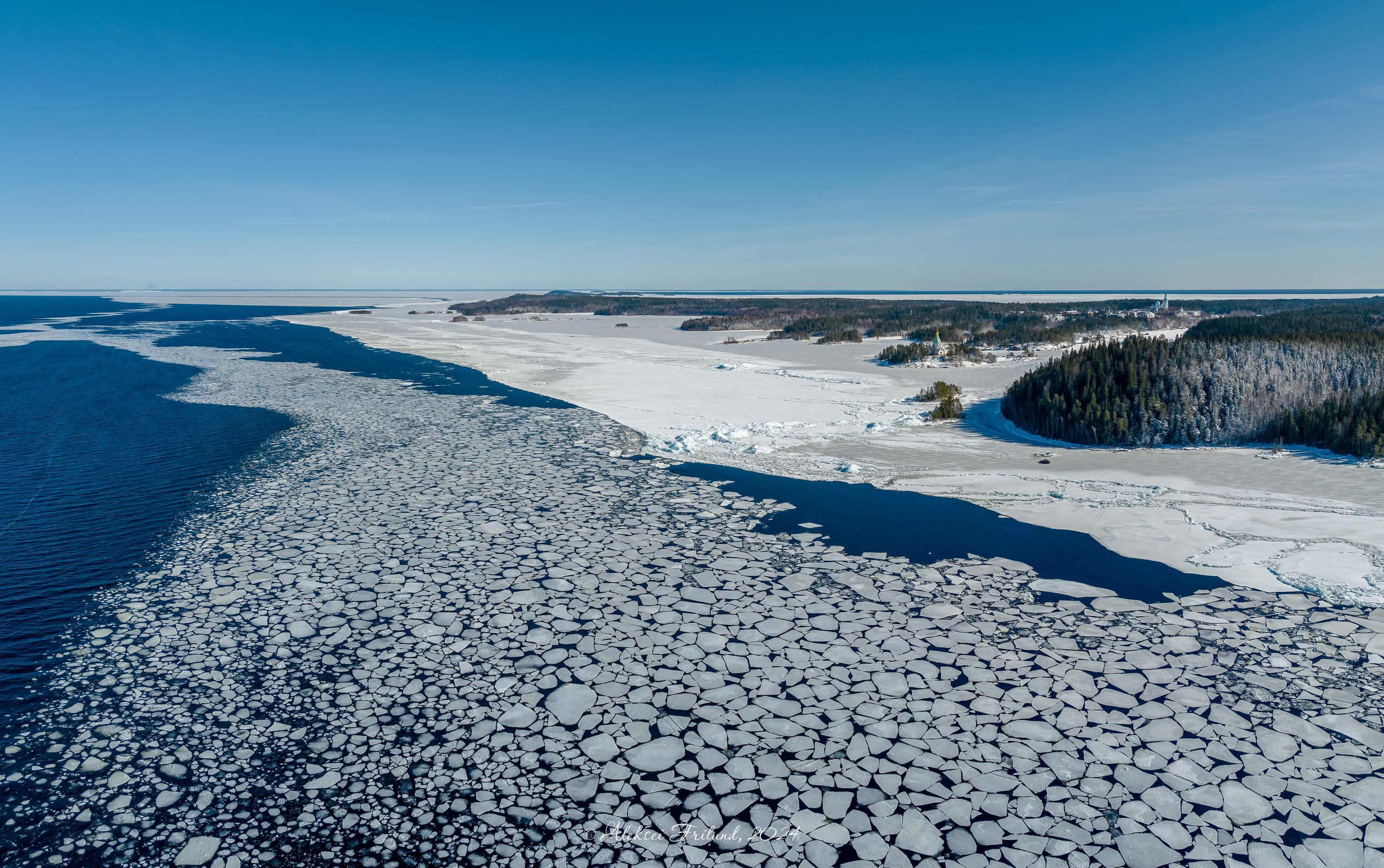 Валаам. Аэросъемка. Фото и Видео в Карелии. Алексей Фрилунд
