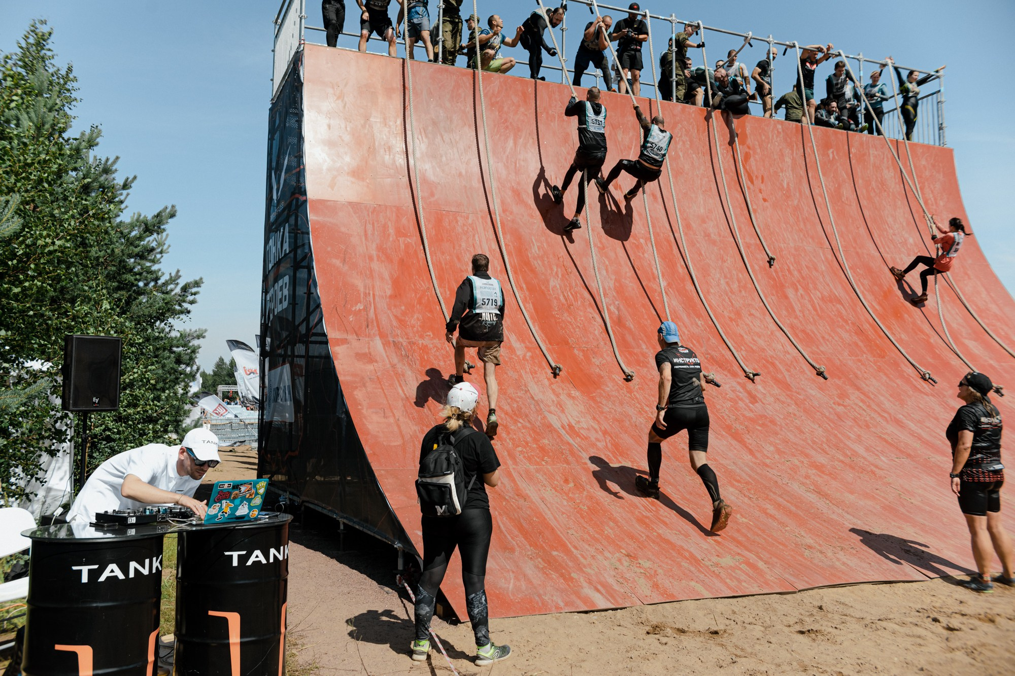 Тест-драйв TANK на Гонке Героев. Night2Day Санкт-Петербург