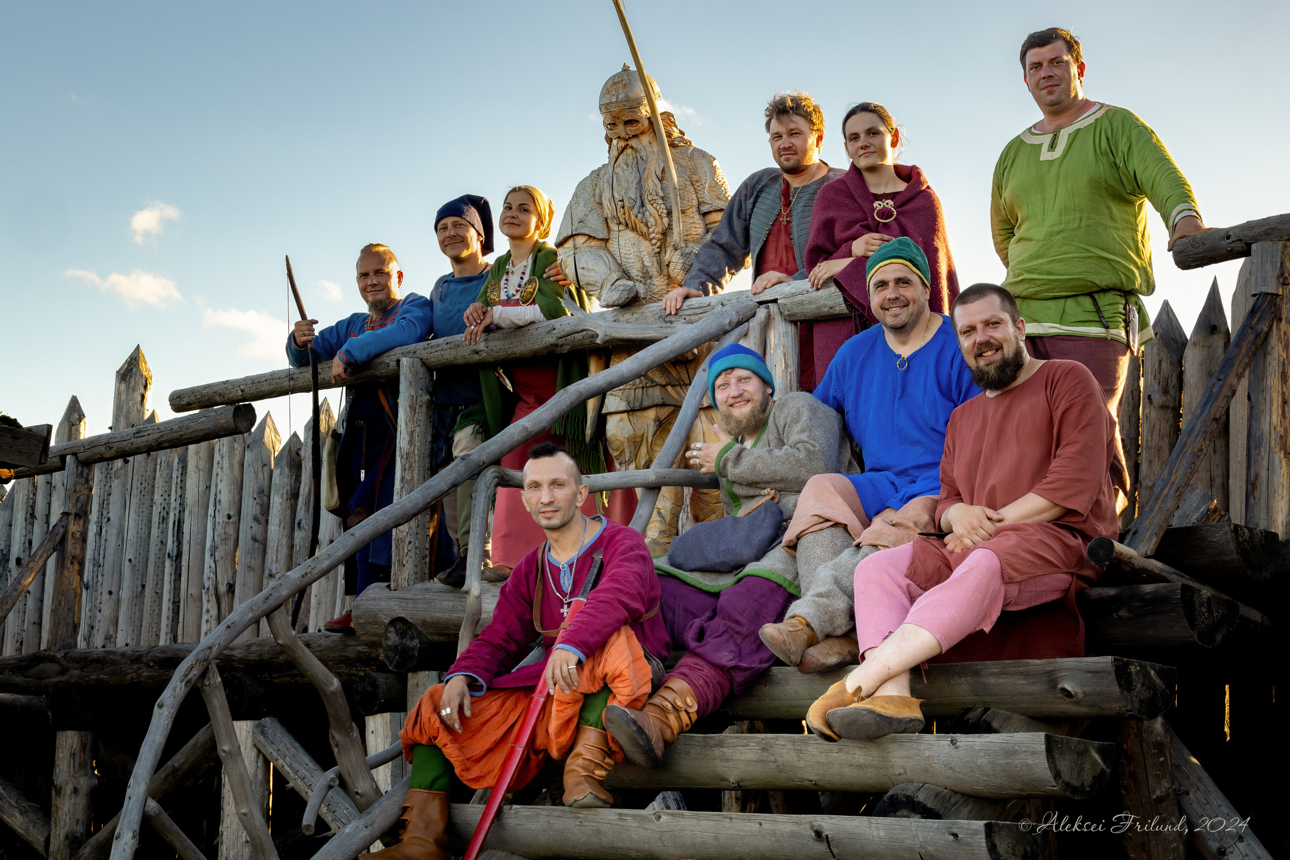 Исторический парк «Бастiонъ» (фестиваль «Карельская Земля» 2024 г.). Аэросъемка. Фото и Видео в Карелии. Алексей Фрилунд