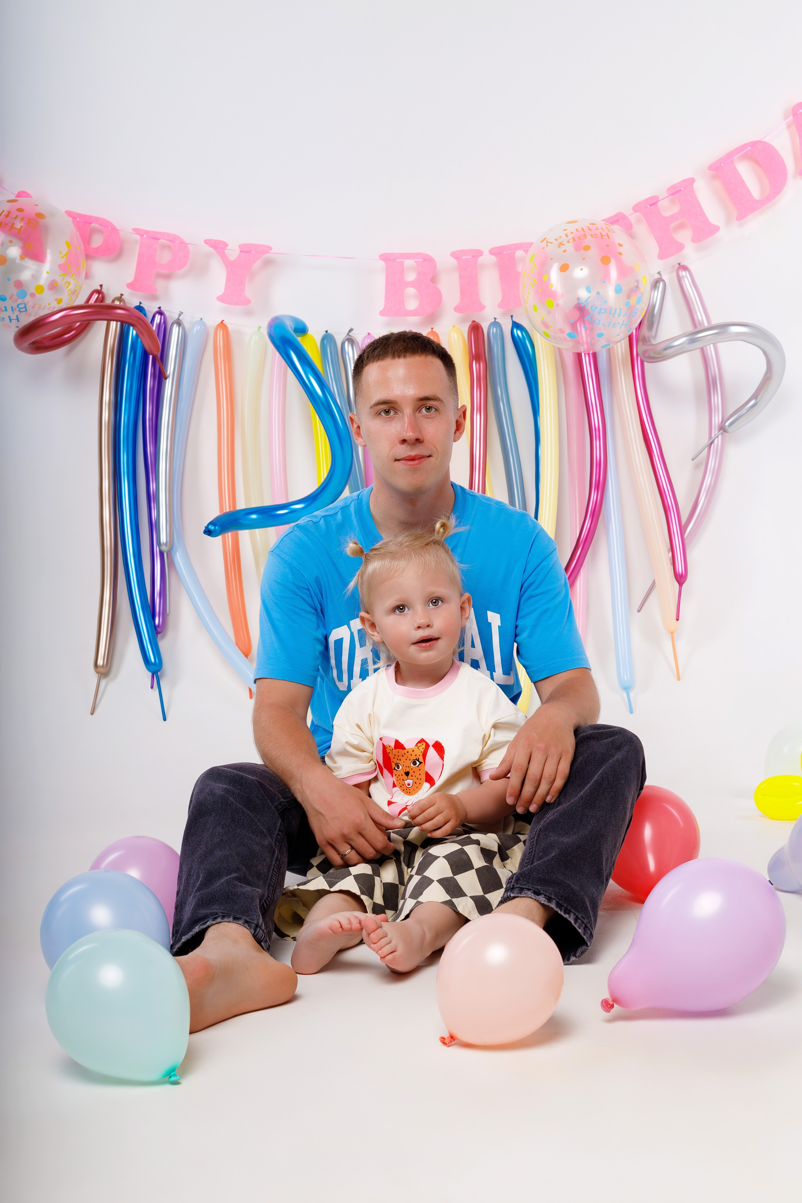 Детская фотосессия на 2 года в Сочи. Детский студийный фотограф Сочи