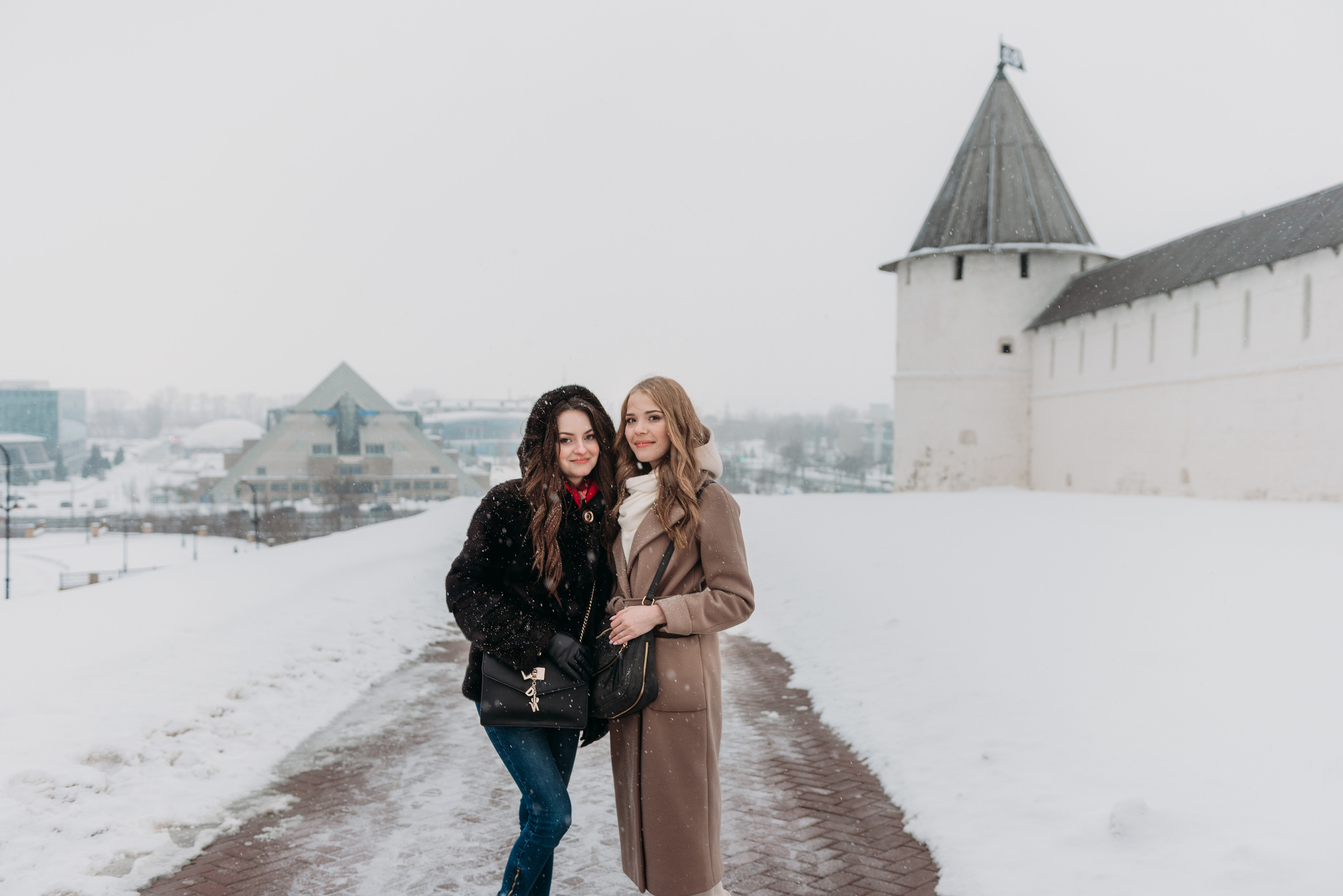 Фотопрогулка по центру Казани. Наталья и Анастасия