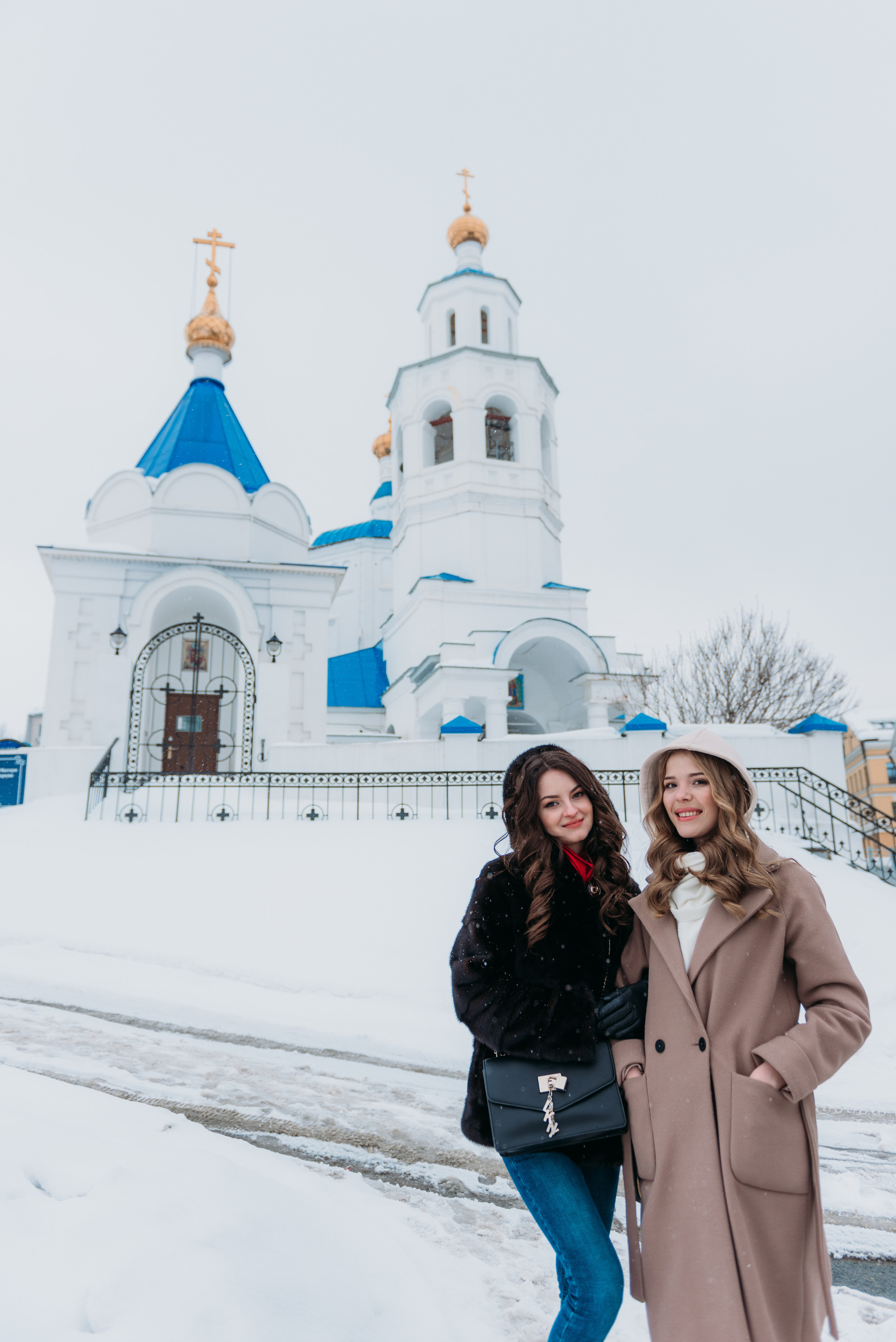 Фотопрогулка по центру Казани. Наталья и Анастасия