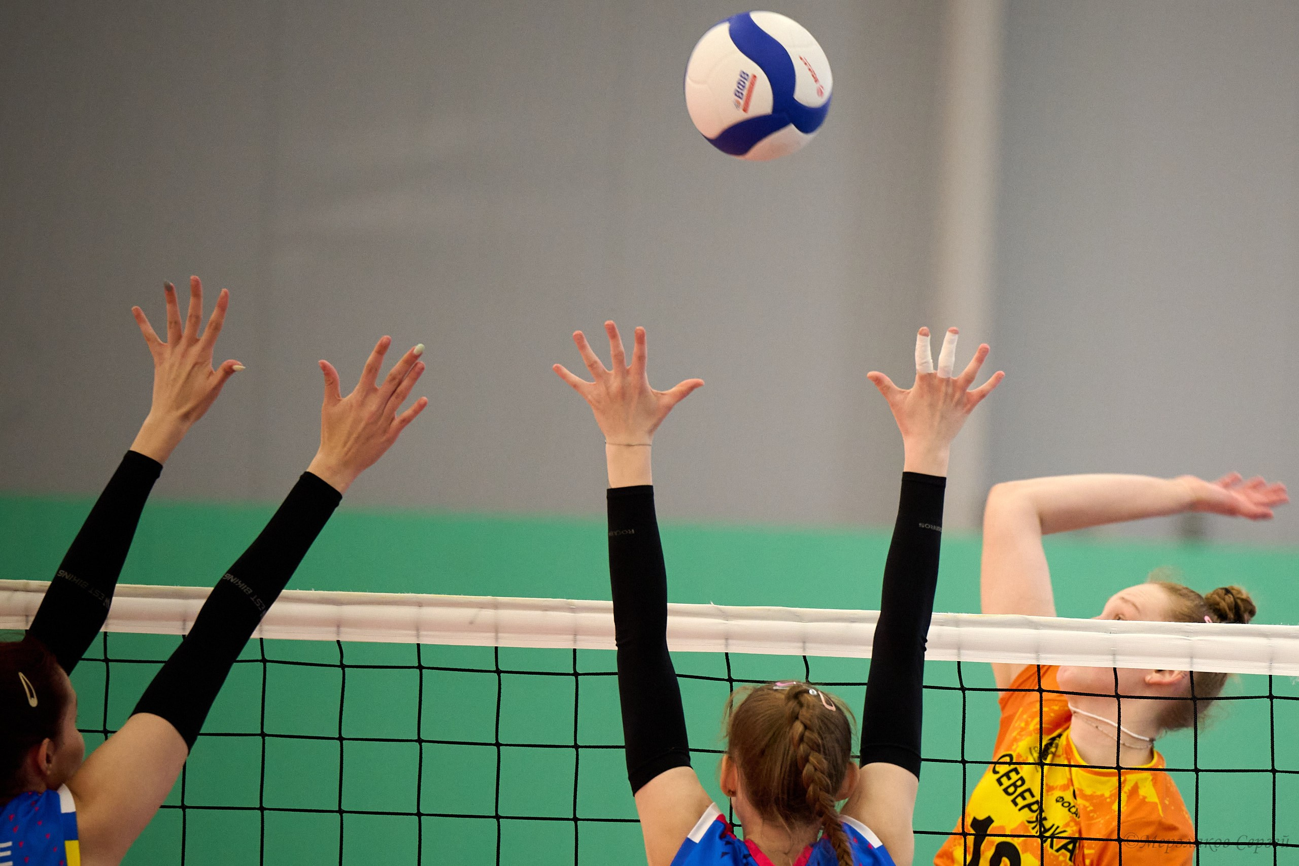 Волейбол Чемпионат России высшая лига «Б» Северянка-2 — Красные Крылья. Спортивный репортажный фотограф в Ижевске Сергей Мерзляков