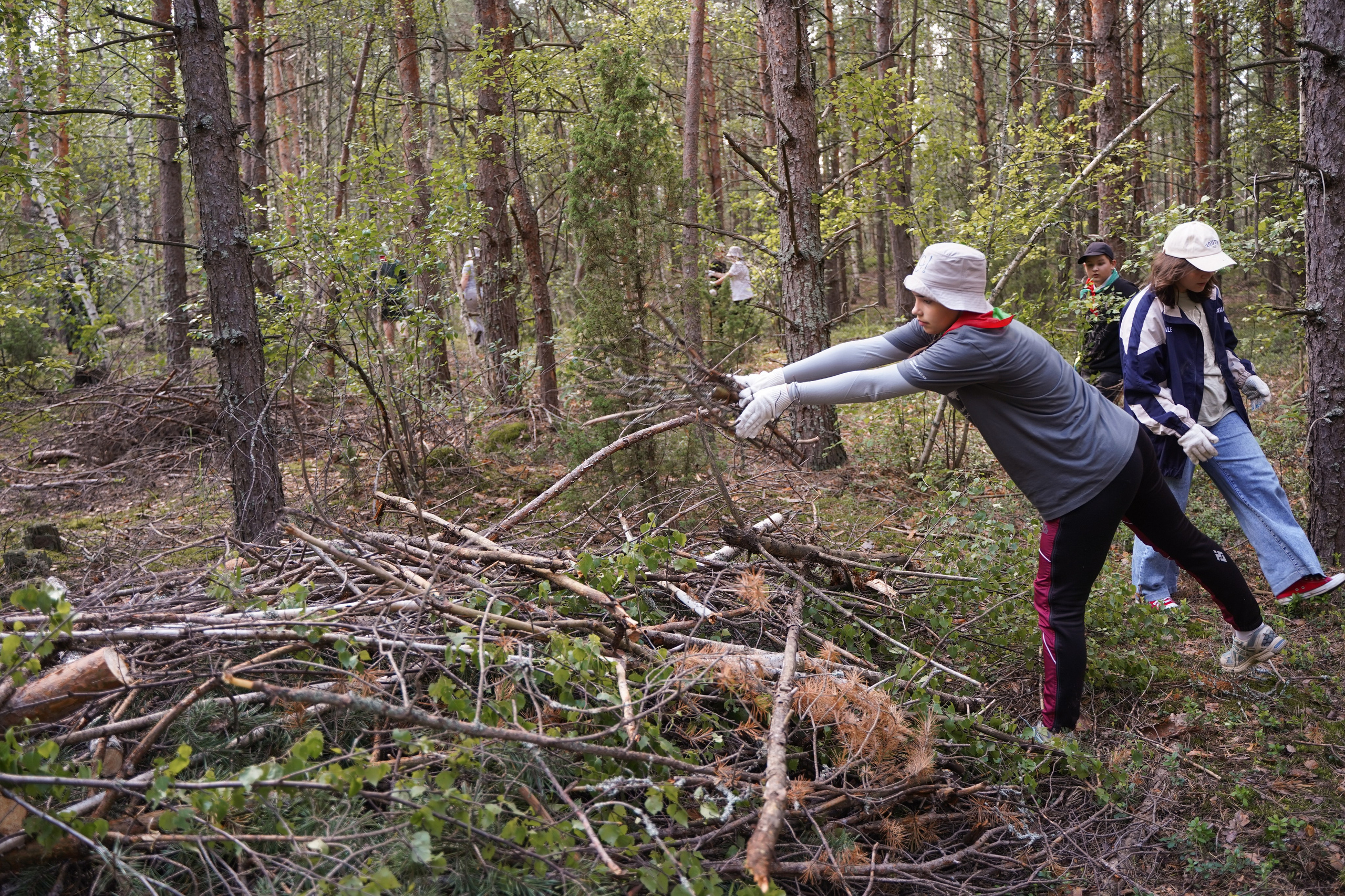 Эко-сборы добровольцев «О! Пушка» в национальном парке «Мещерский» 2024. Фотограф Надежда Погребняк | Рязань | Москва