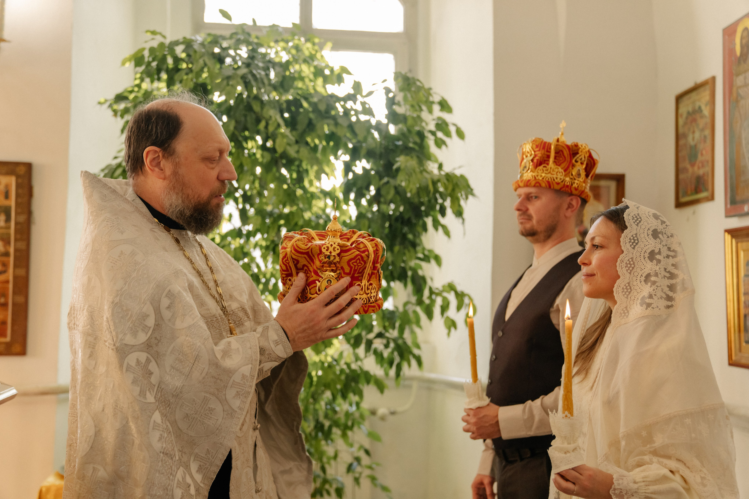 Венчание Олега и Елены. Семейный и детский фотограф Москва Дарья Бугра