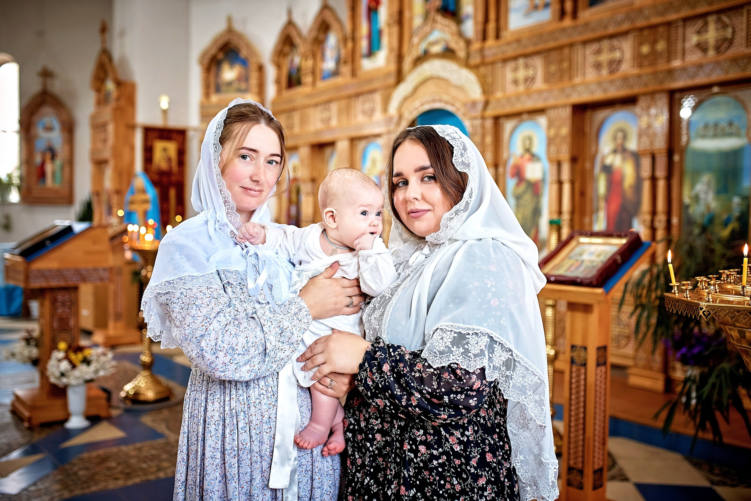 Таинство Крещения Арсения с. Павловск. Фотограф на Крещение и Венчание в Барнауле