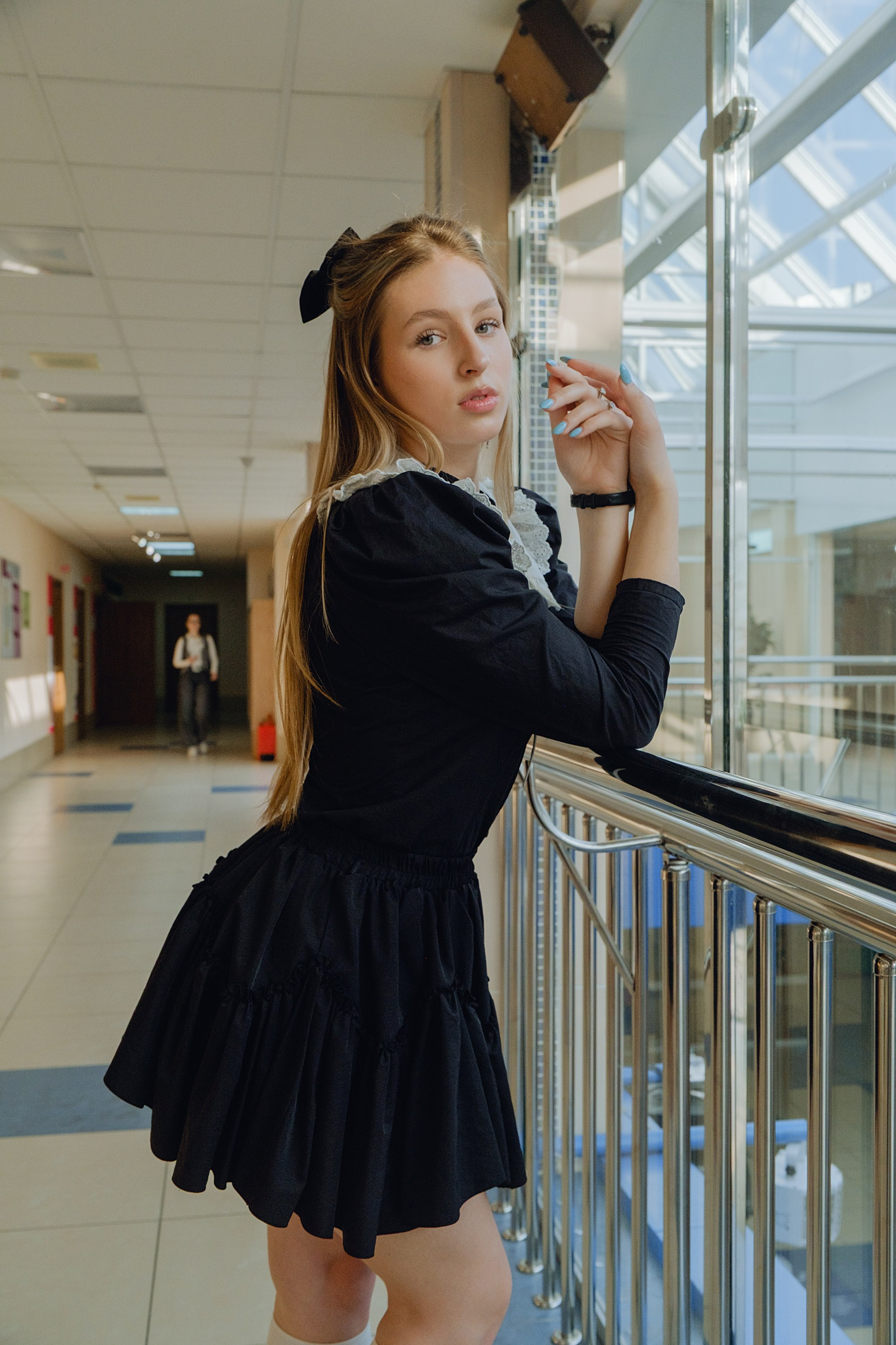 11 класс в школе. Фотограф Софья Володкина