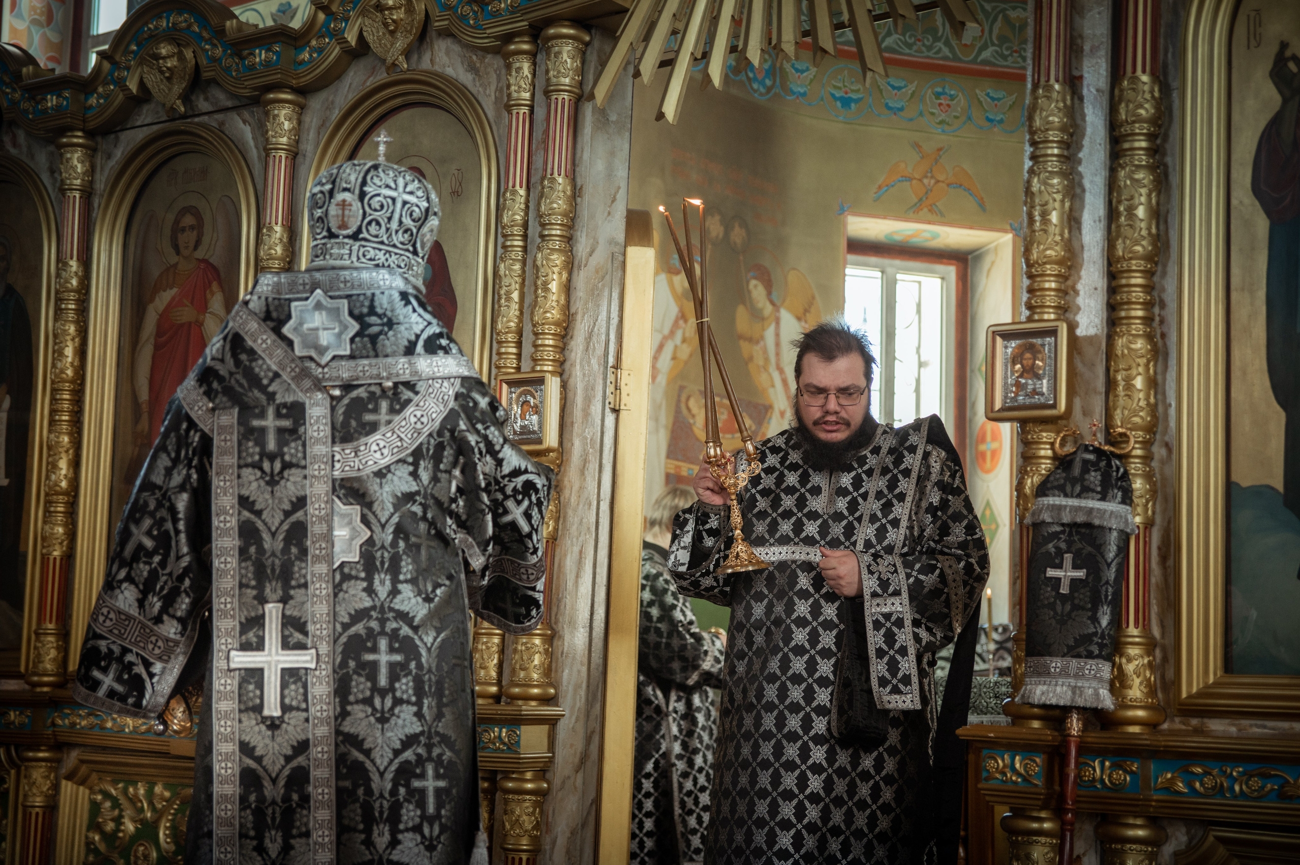 Преждеосвящение Даров. Храм Серафима Саровского. Церковный, семейный и репортажный фотограф Волгоград, Волжский