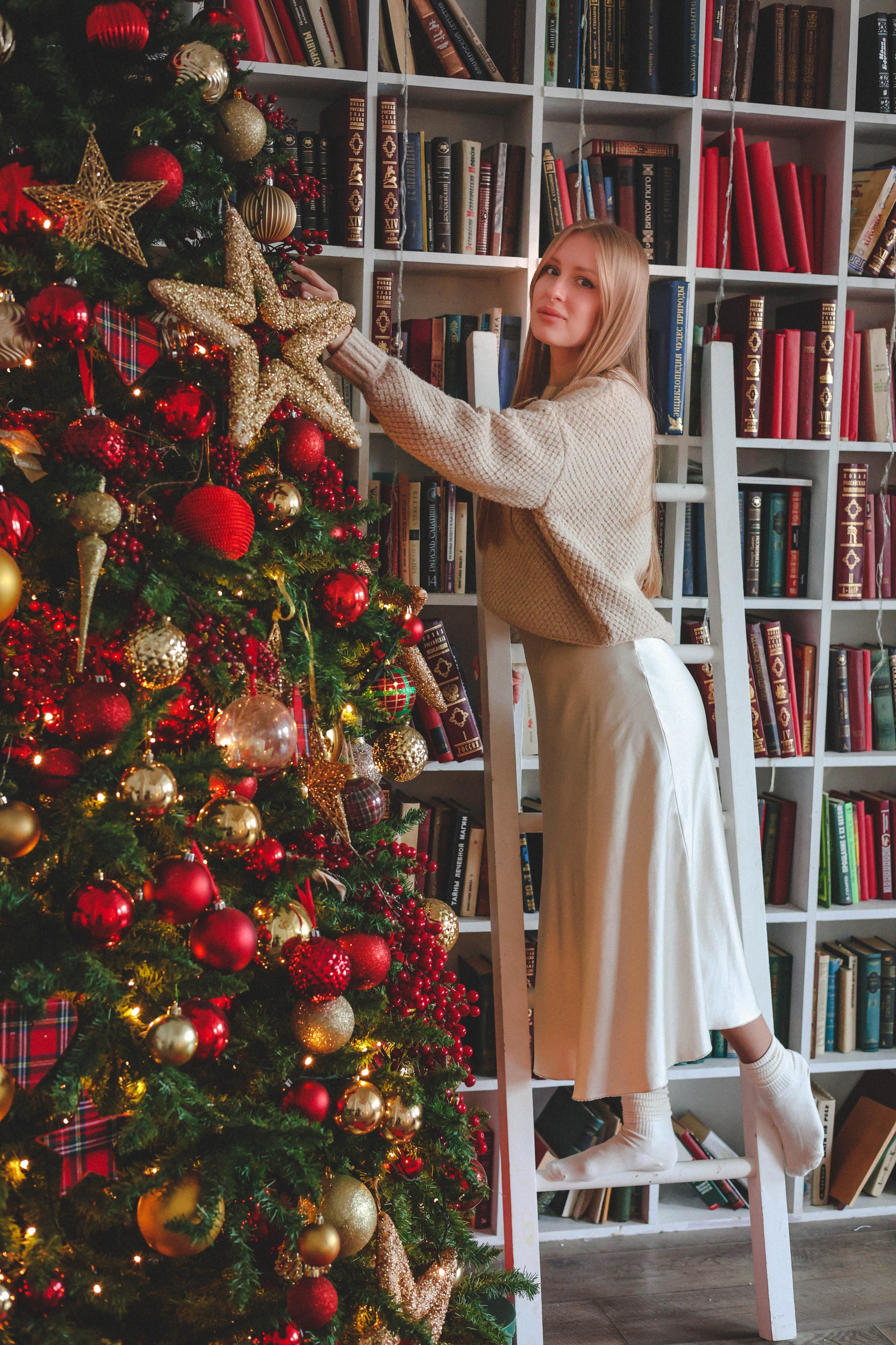 Новогодняя история «Кира и ее семья». Фотограф в Москве Анастасия Калинина