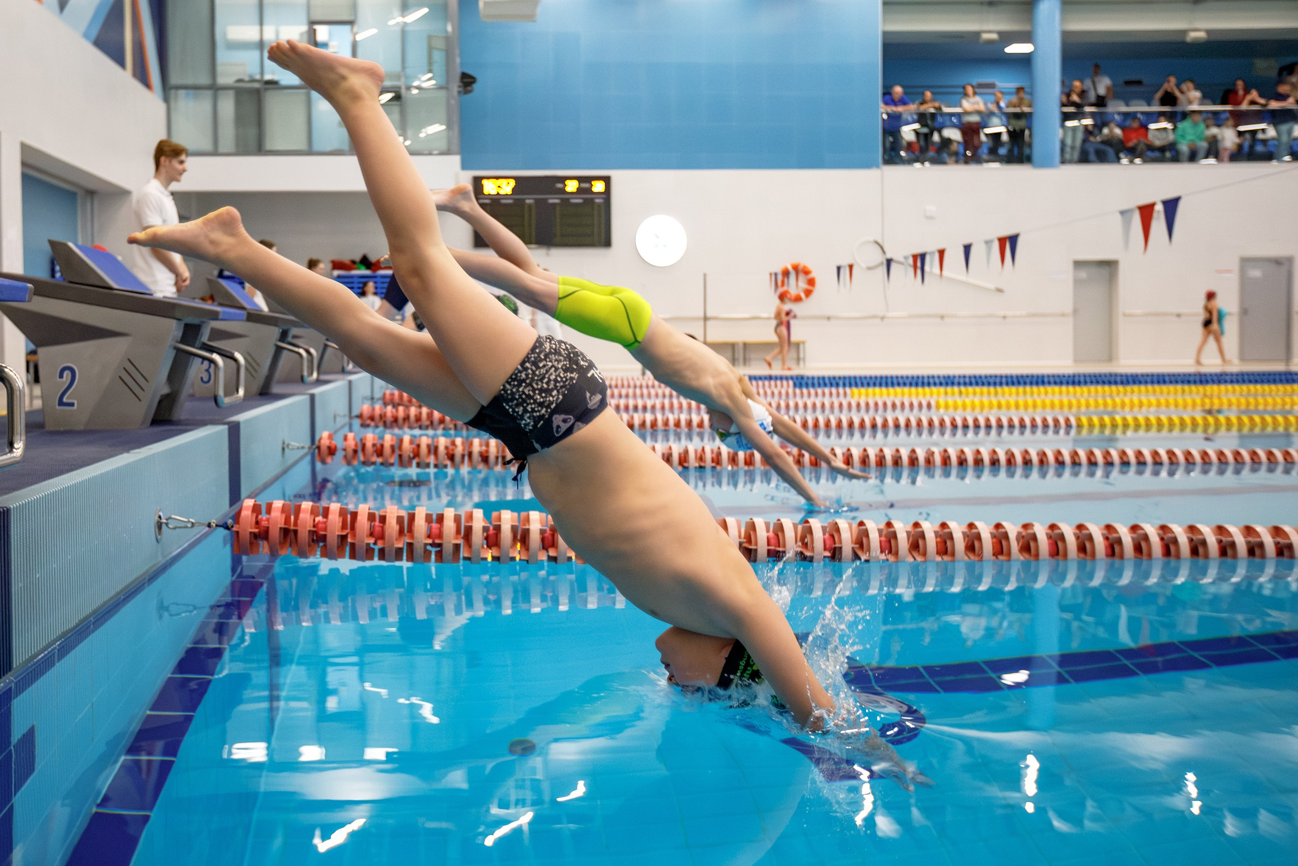 Фотосъемка съемка соревнований по плаванию