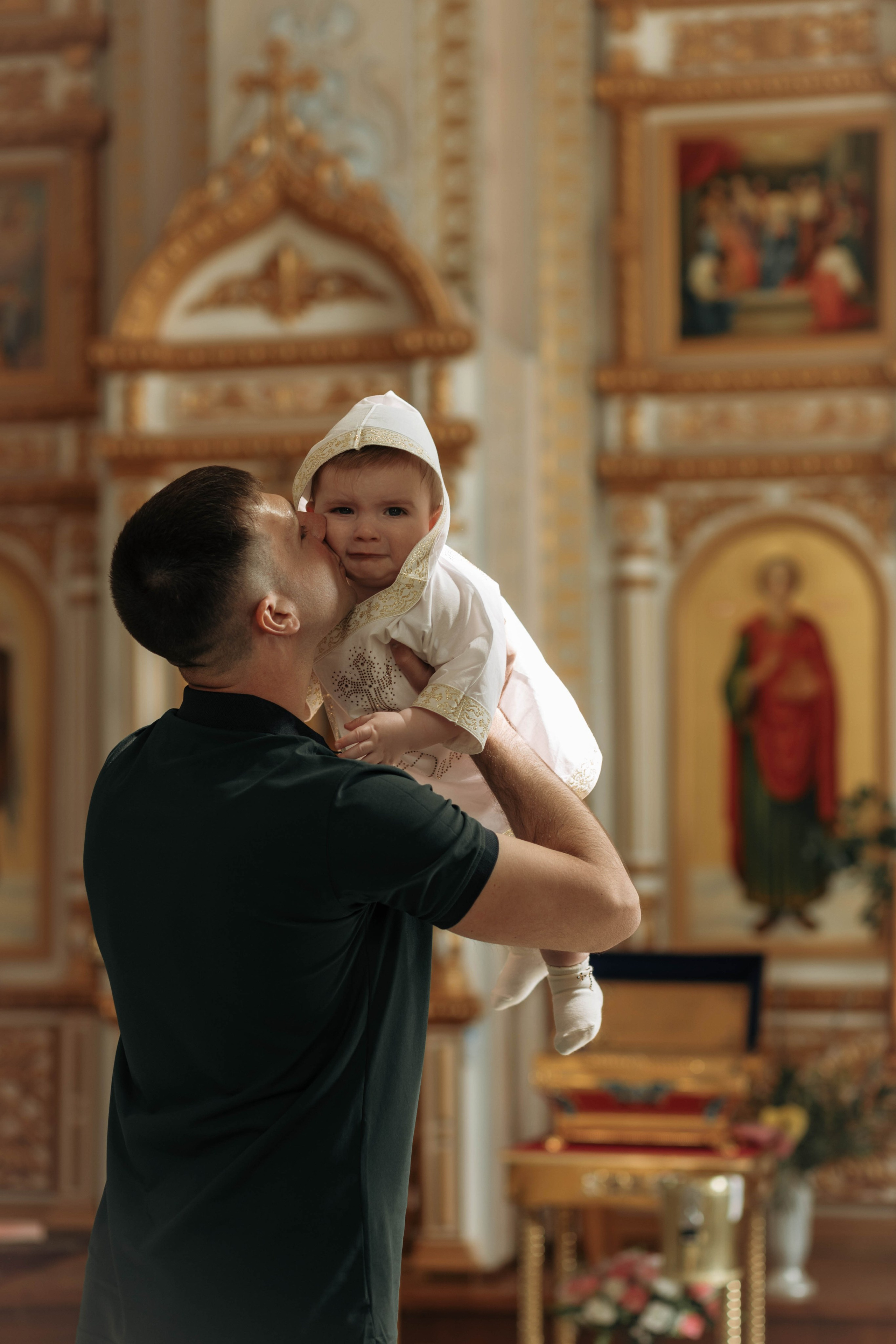 Таинство Крещения Даниила. Фотограф Сальск Катерина