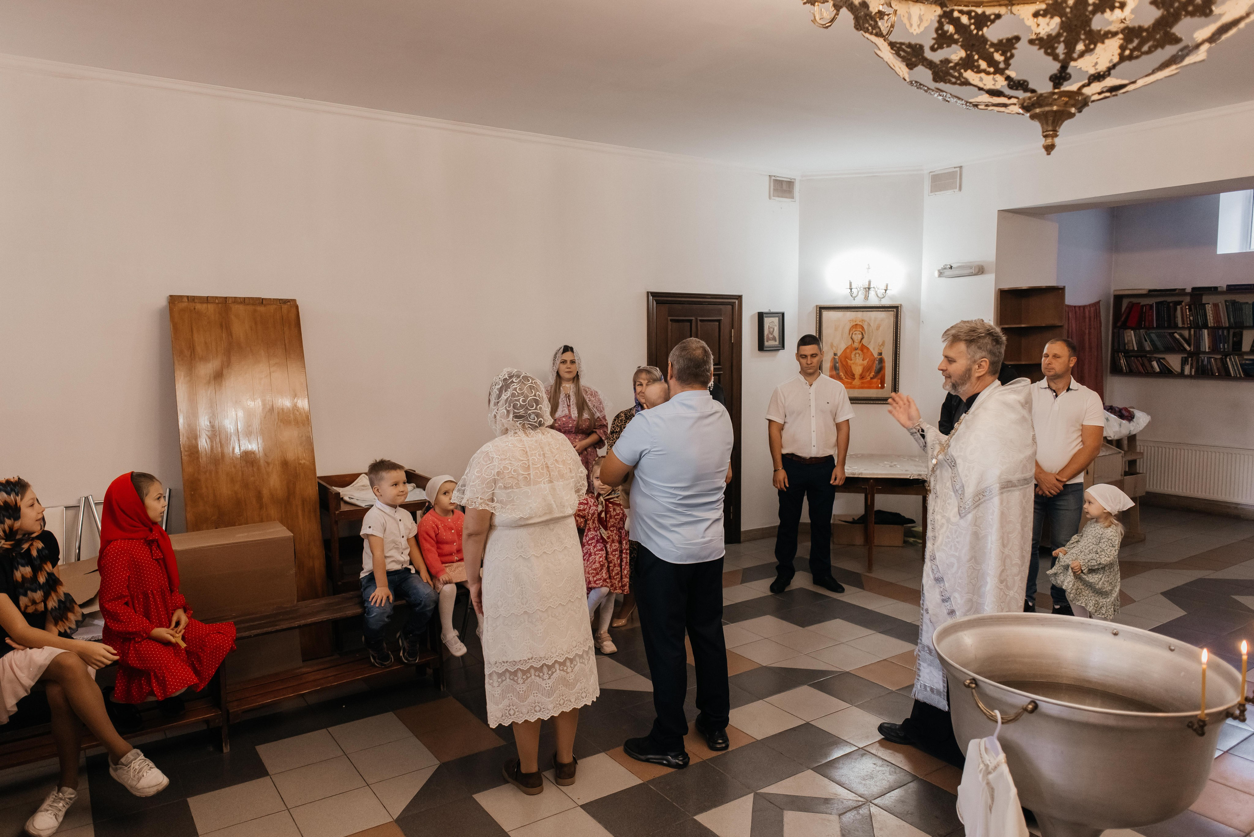 Крещение Ромы. Свадебный и семейный фотограф Яна Стражева. Волгоград, Москва