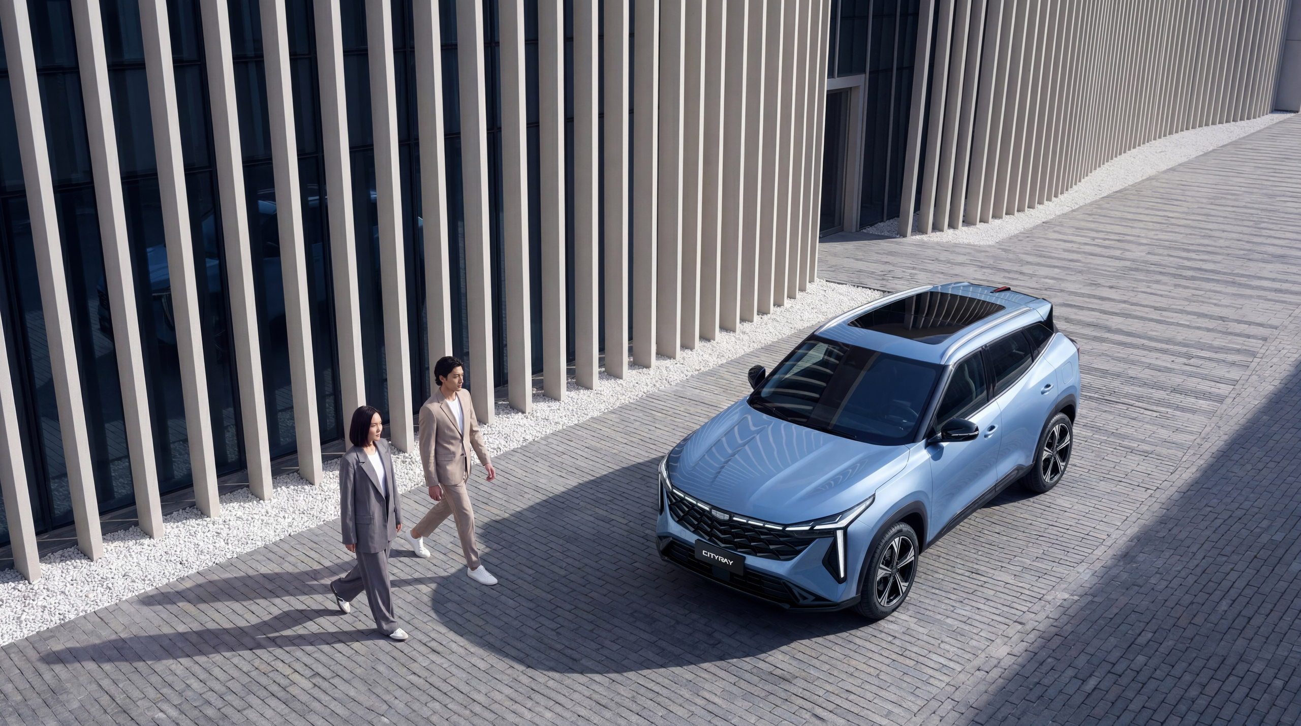 Geely Galaxy Cityray. Чен Станислав | Автомобильный фотограф | Алматы, Казахстан