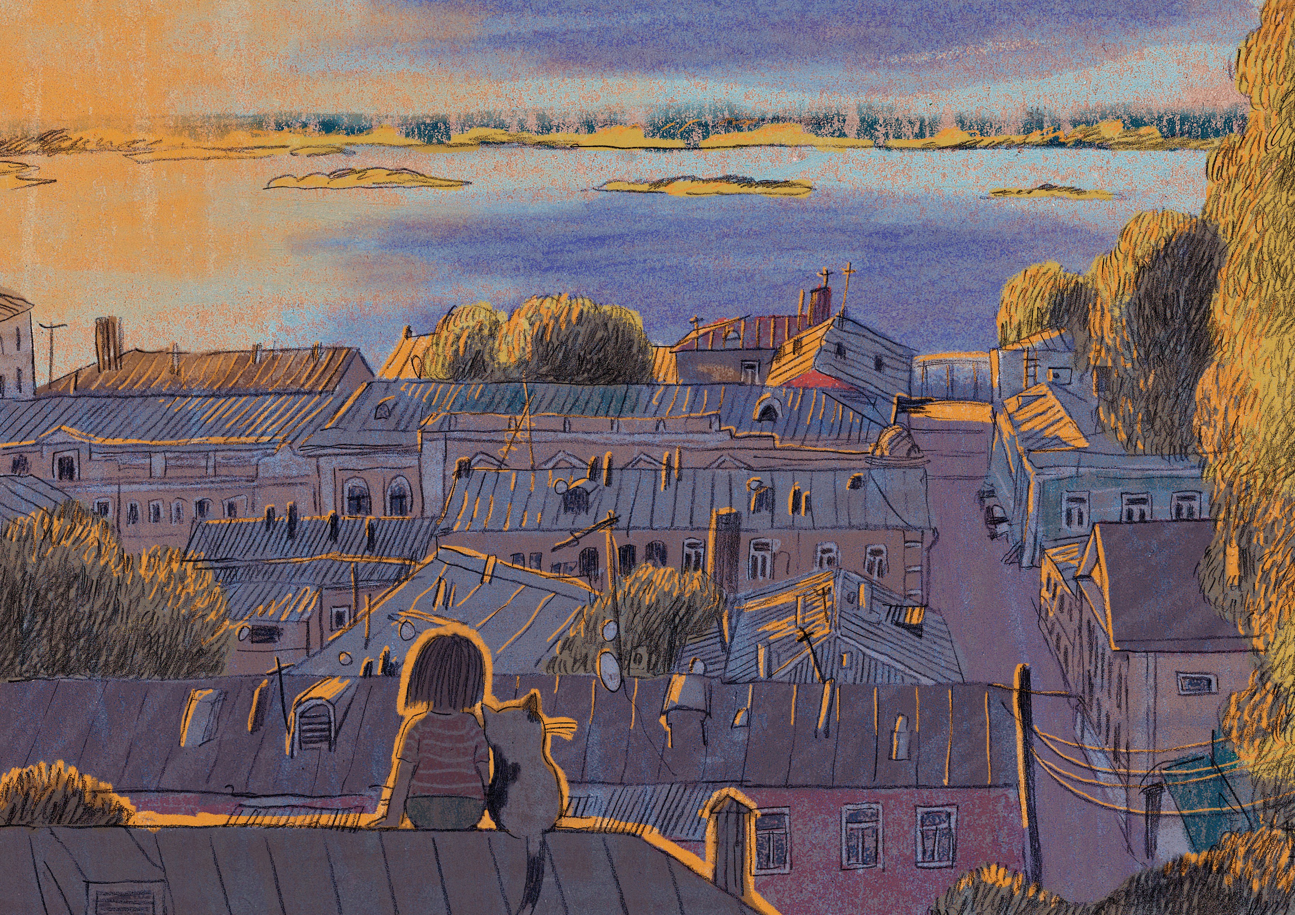 Иллюстрации. Художник Карина Милосердова