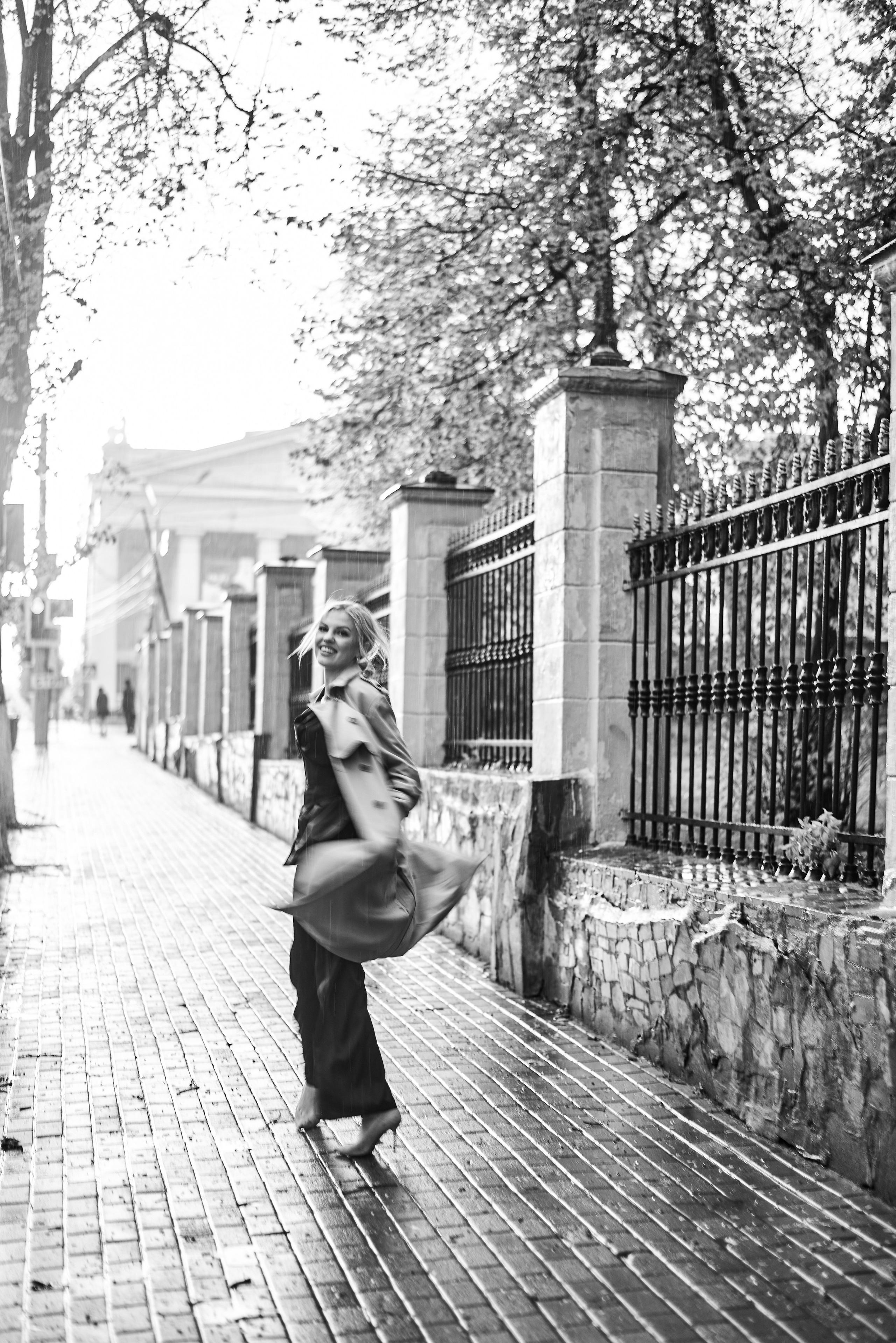 Елена и дождь. Свадебный и портретный фотограф в Брянске Скепская Лилия