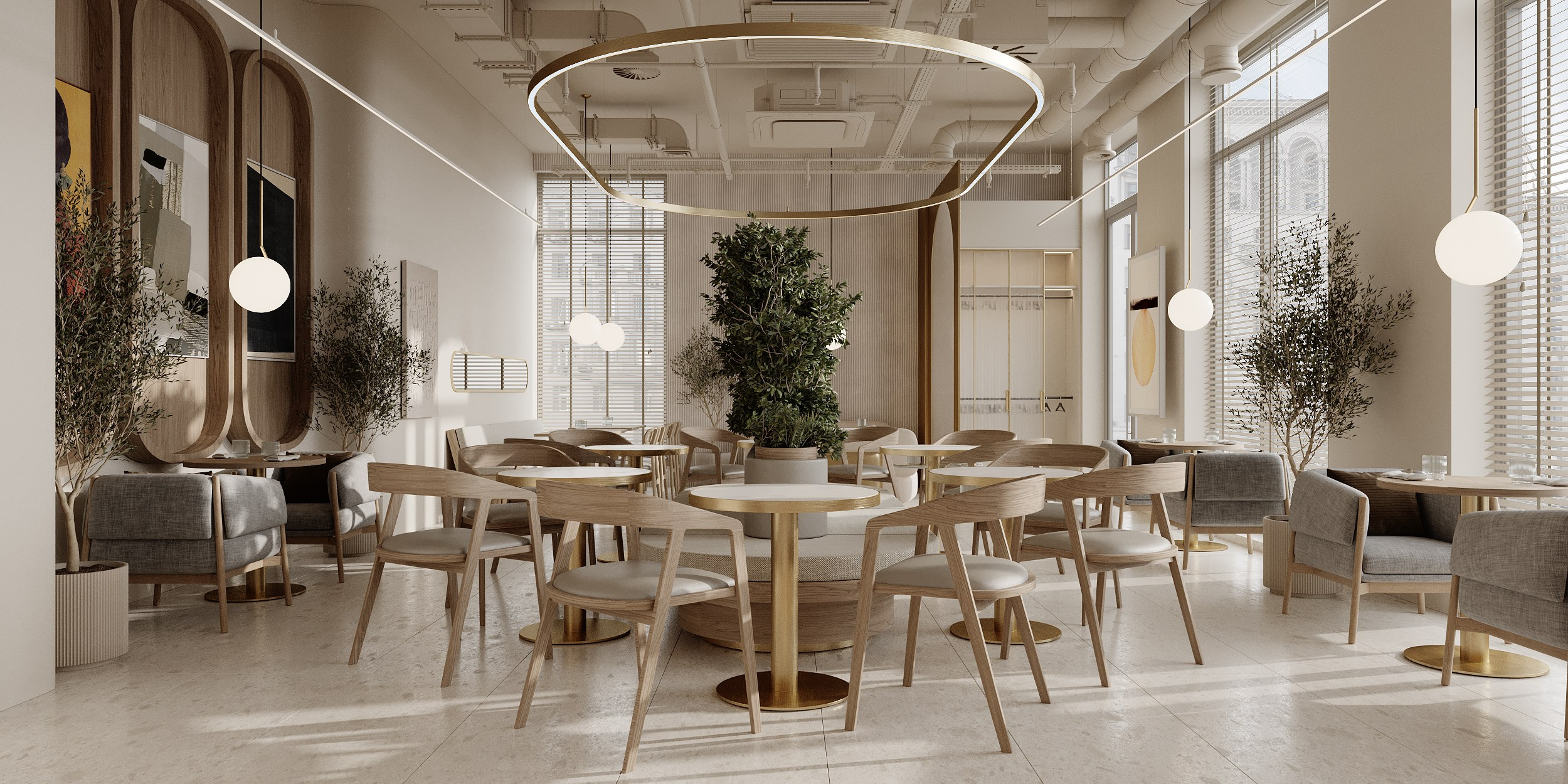 Интерьер кафе в современном стиле. Дизайн интерьера Санкт-Петербург | Москва | Калининград