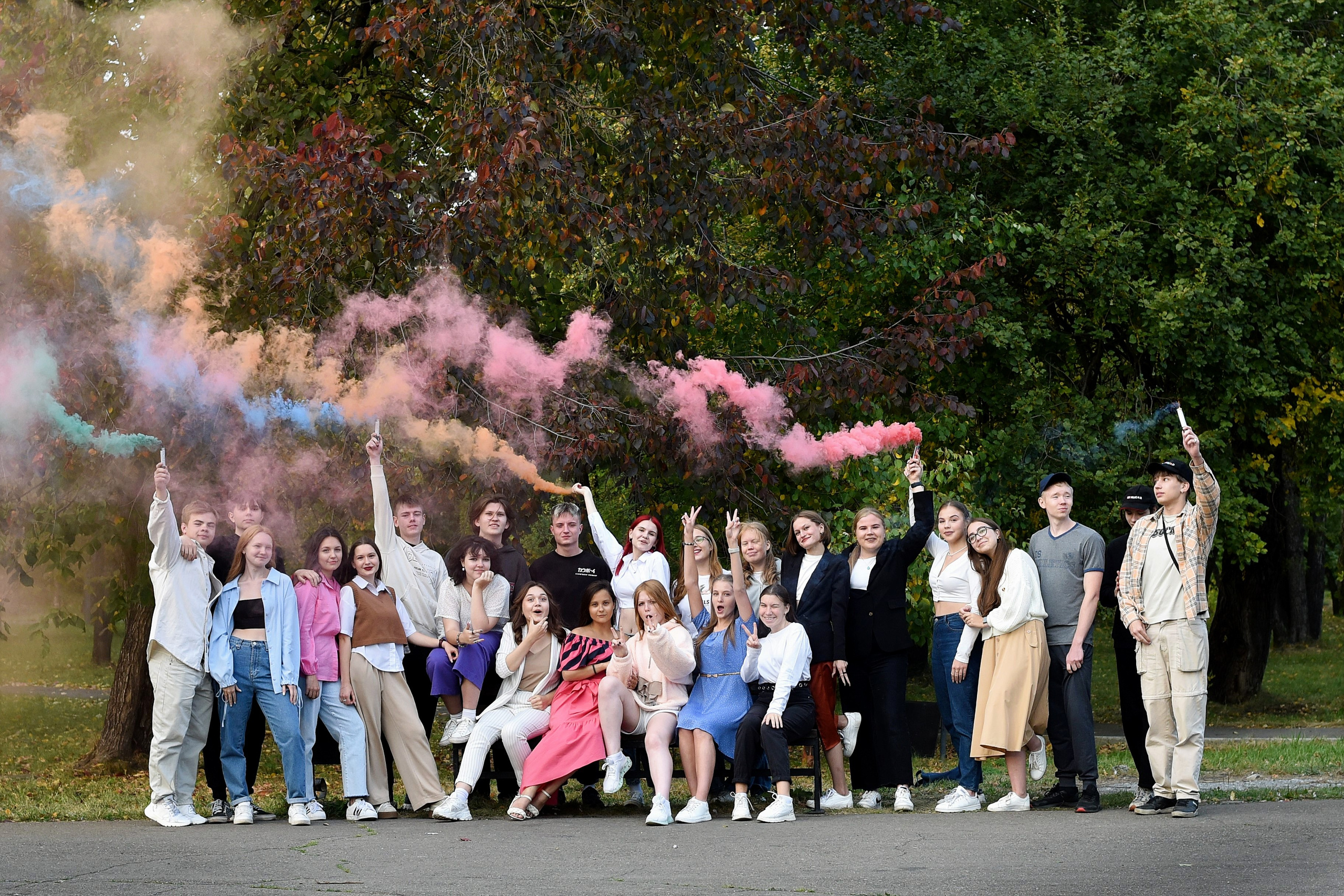 ФОТОСЕССИЯ В ПАРКЕ осень. Школьный фотограф ЛАРИСА МАТВЕЕНКО