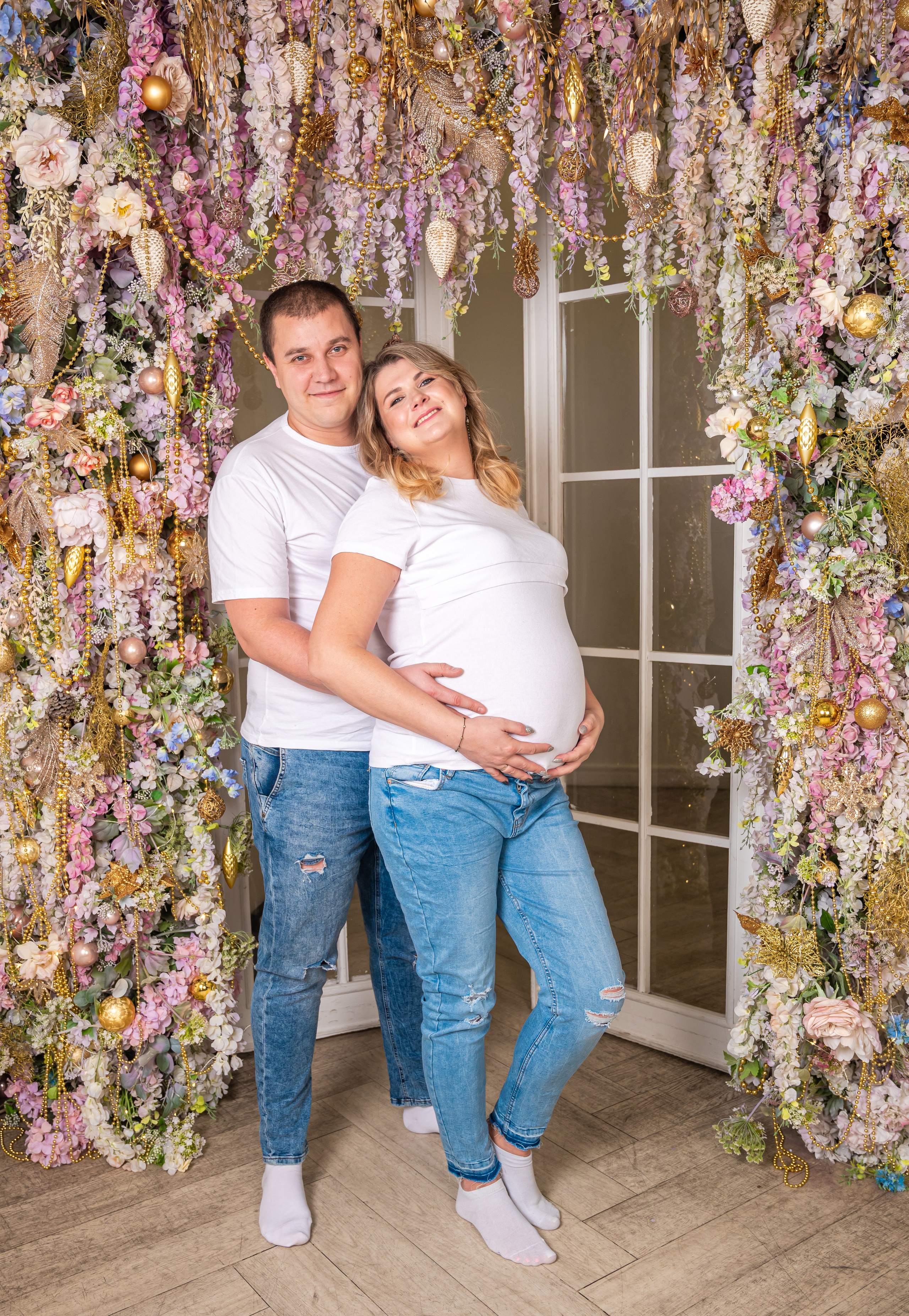 New Year's photo shoot. Photographer Irina Khorosheva