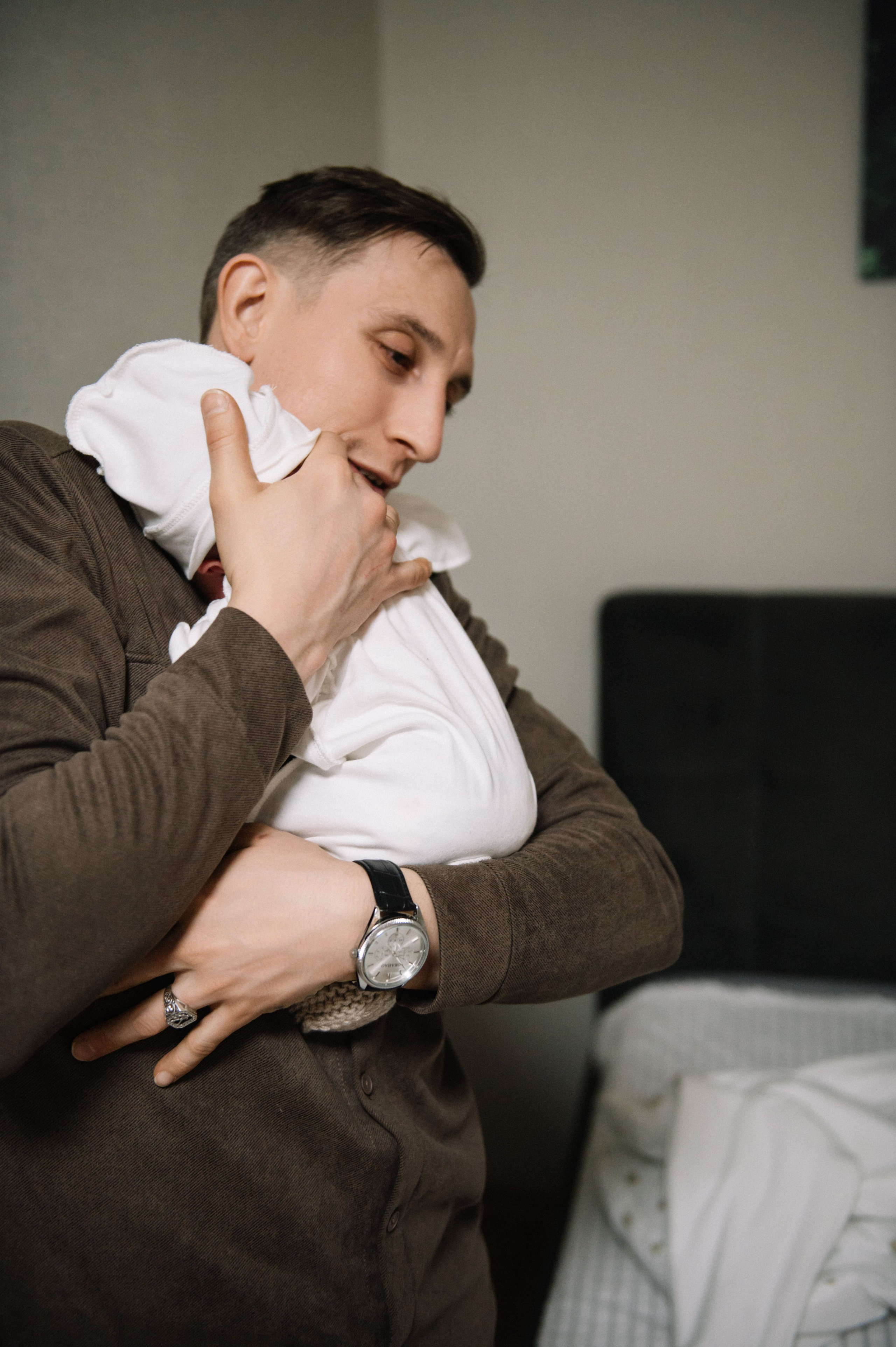 Выписка с роддома Смирновы. Фотограф в Сургуте Светлана Гибадуллина