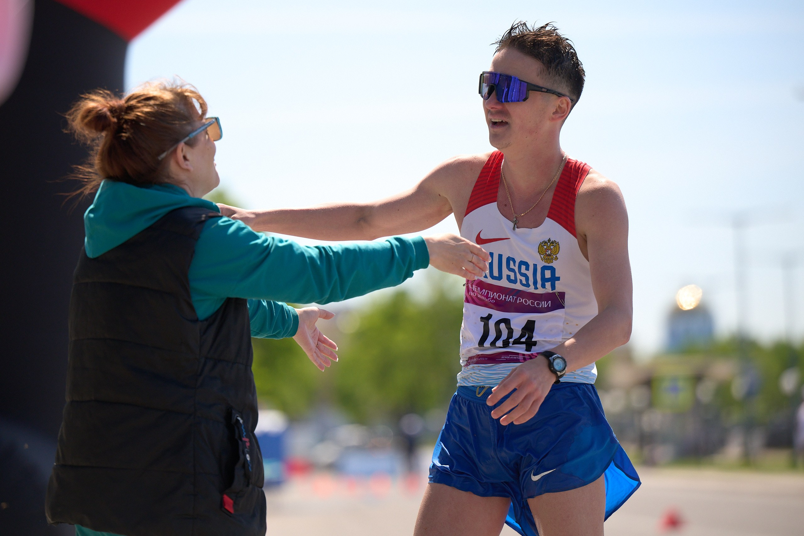 Чемпионат России по спортивной ходьбе 2025. Спортивный репортажный фотограф в Ижевске Сергей Мерзляков