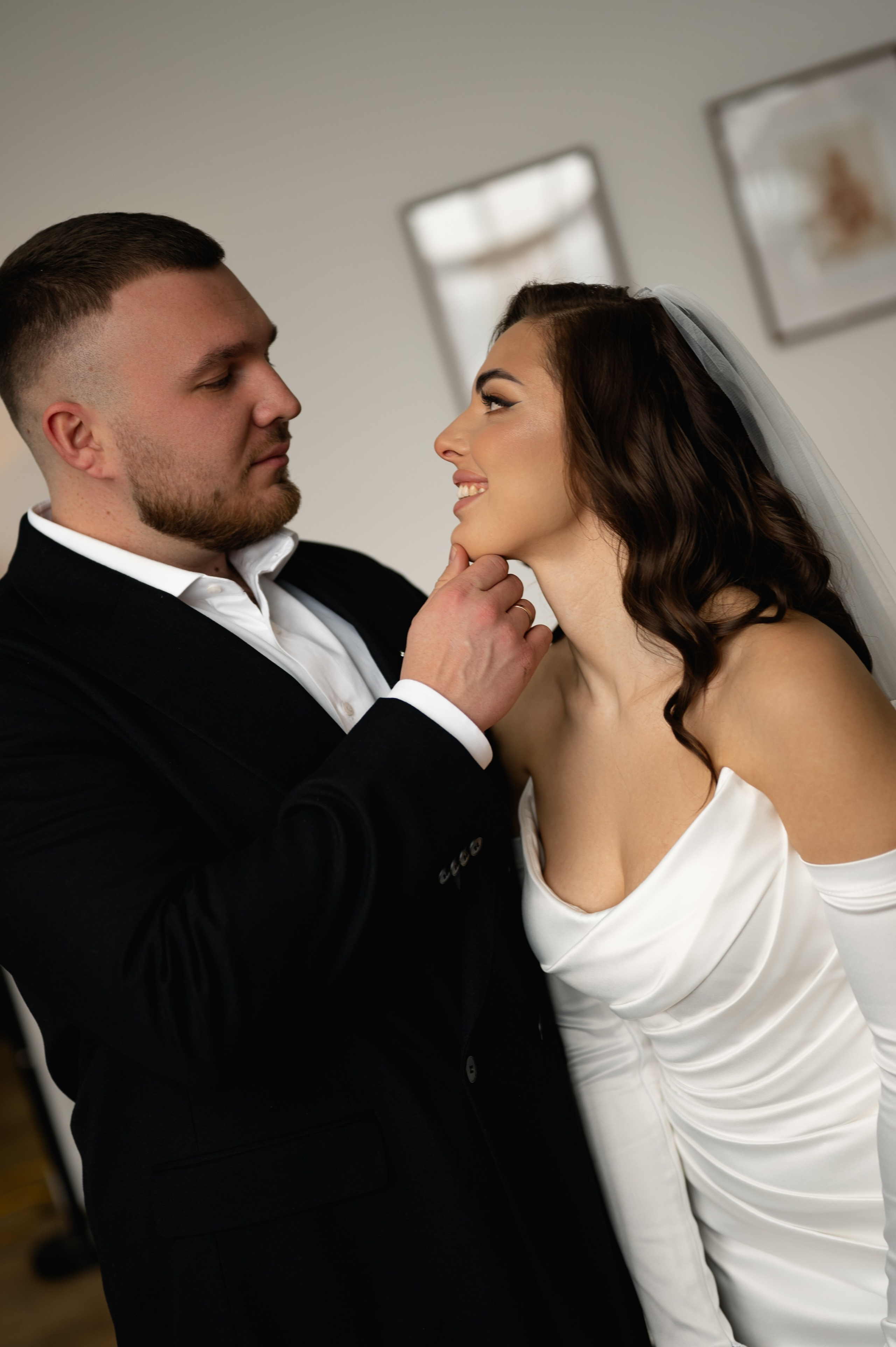 Свадебная фотосессия в студии. Свадебный и семейный фотограф в Краснодаре Алина Мельник