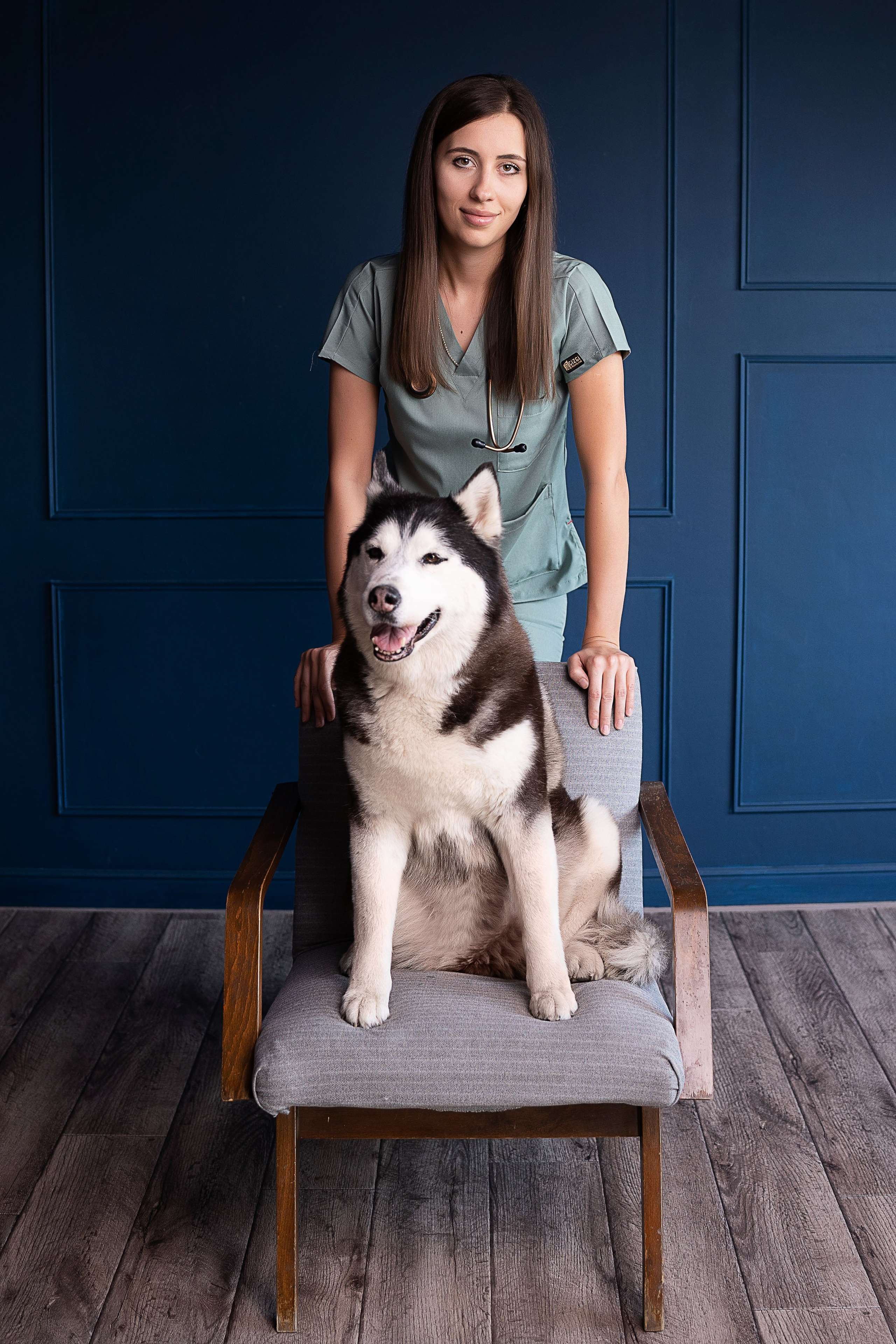 Мадлен. Портрет Ветеринара. Семейный фотограф, женский фототерапевт