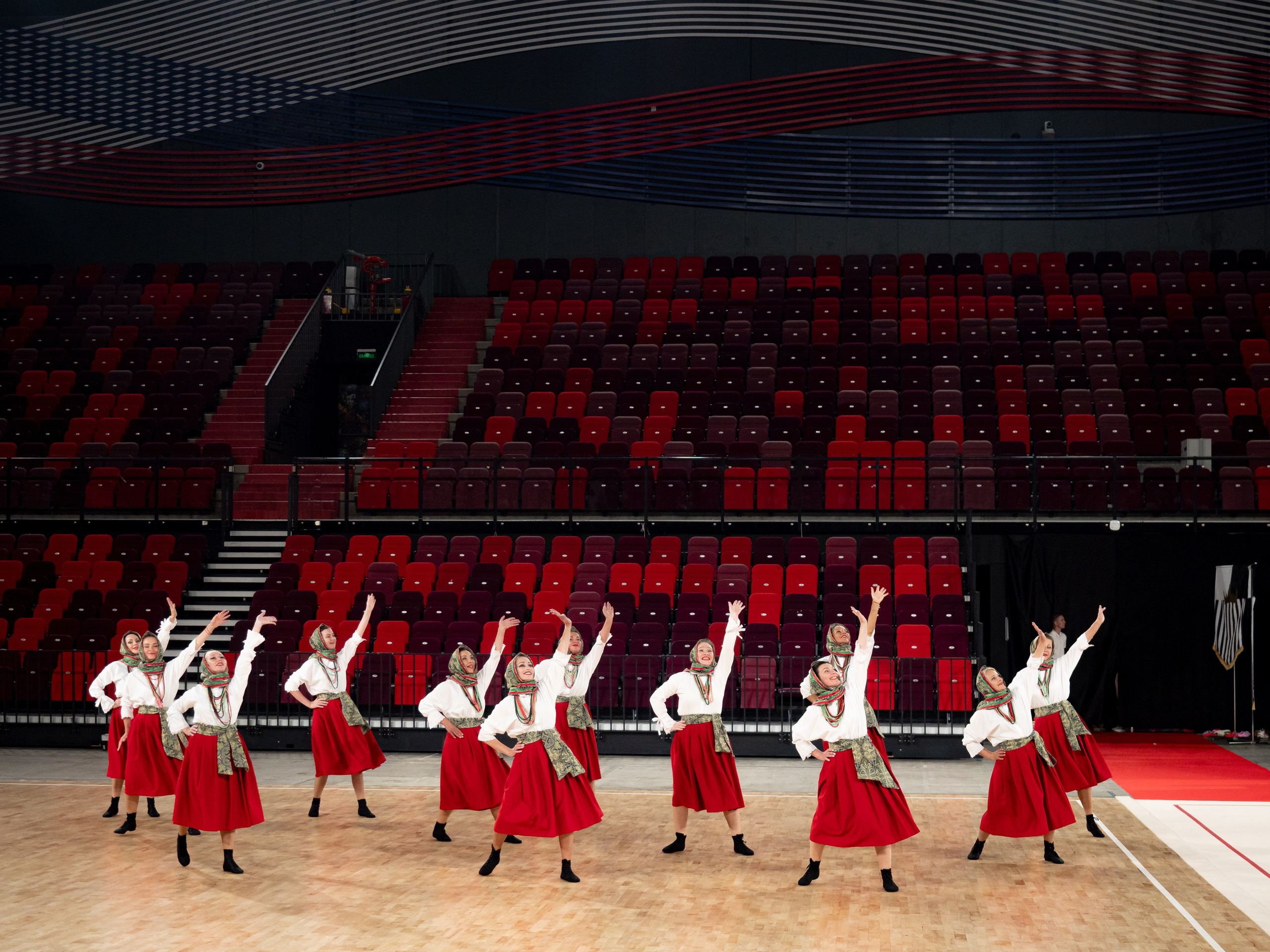 Гимнастрада во дворце гимнастики Винер. Алёна Орлова Портретный фотограф Москва
