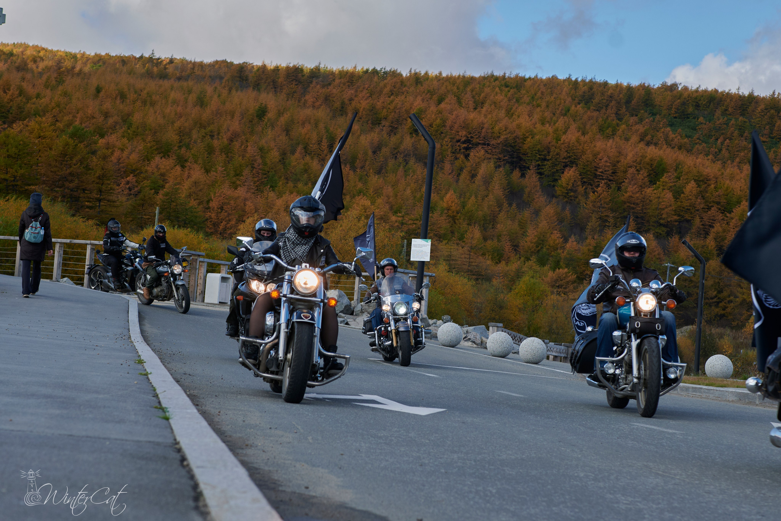 Закрытие мотосезона 2025 Полярные Совы. Портретный и репортажный фотограф в Магадане Андрей Нефедов WinterCatPhoto