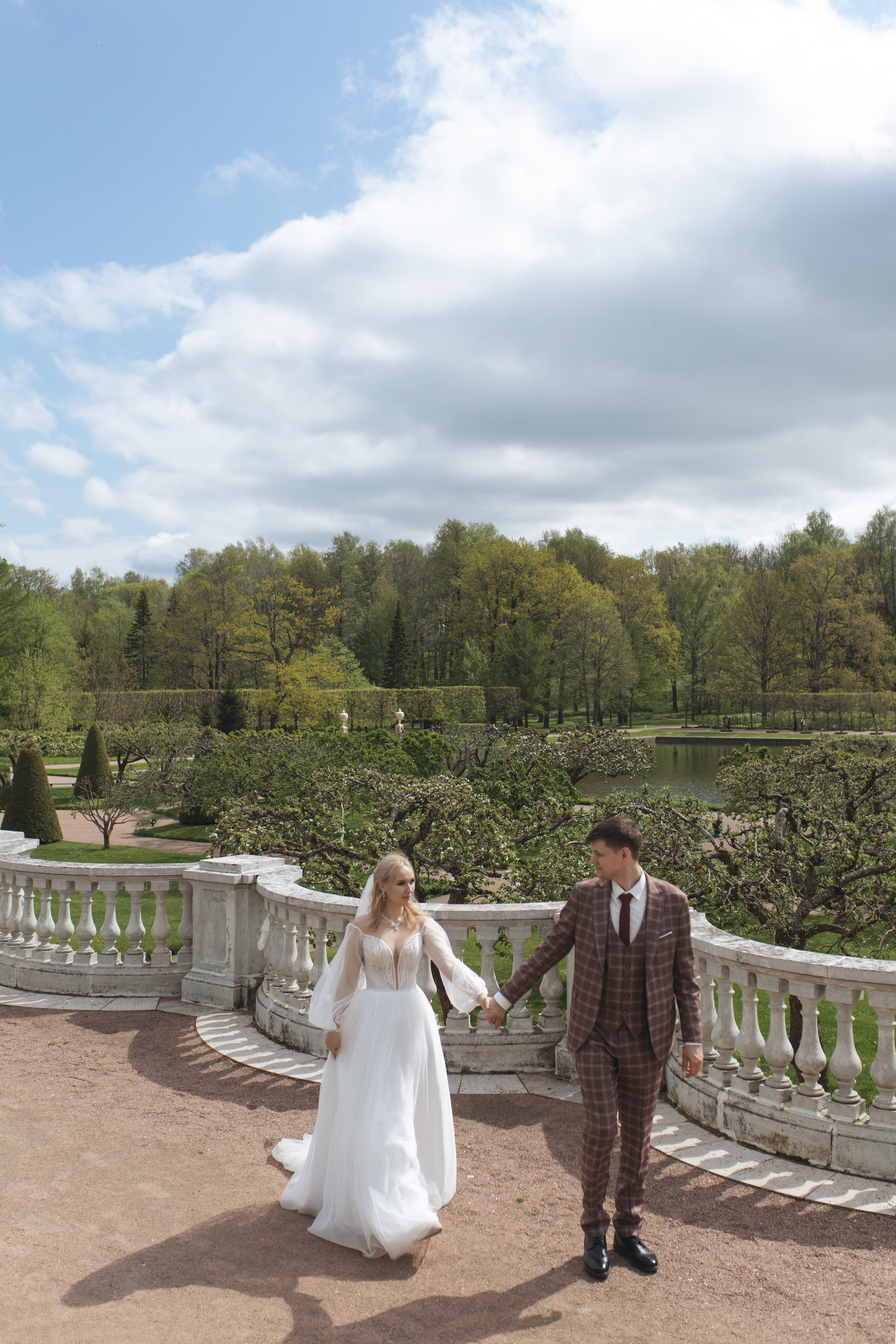 Летний Петергоф. Свадебный и женский фотограф в Санкт-Петербурге Муртеева Екатерина