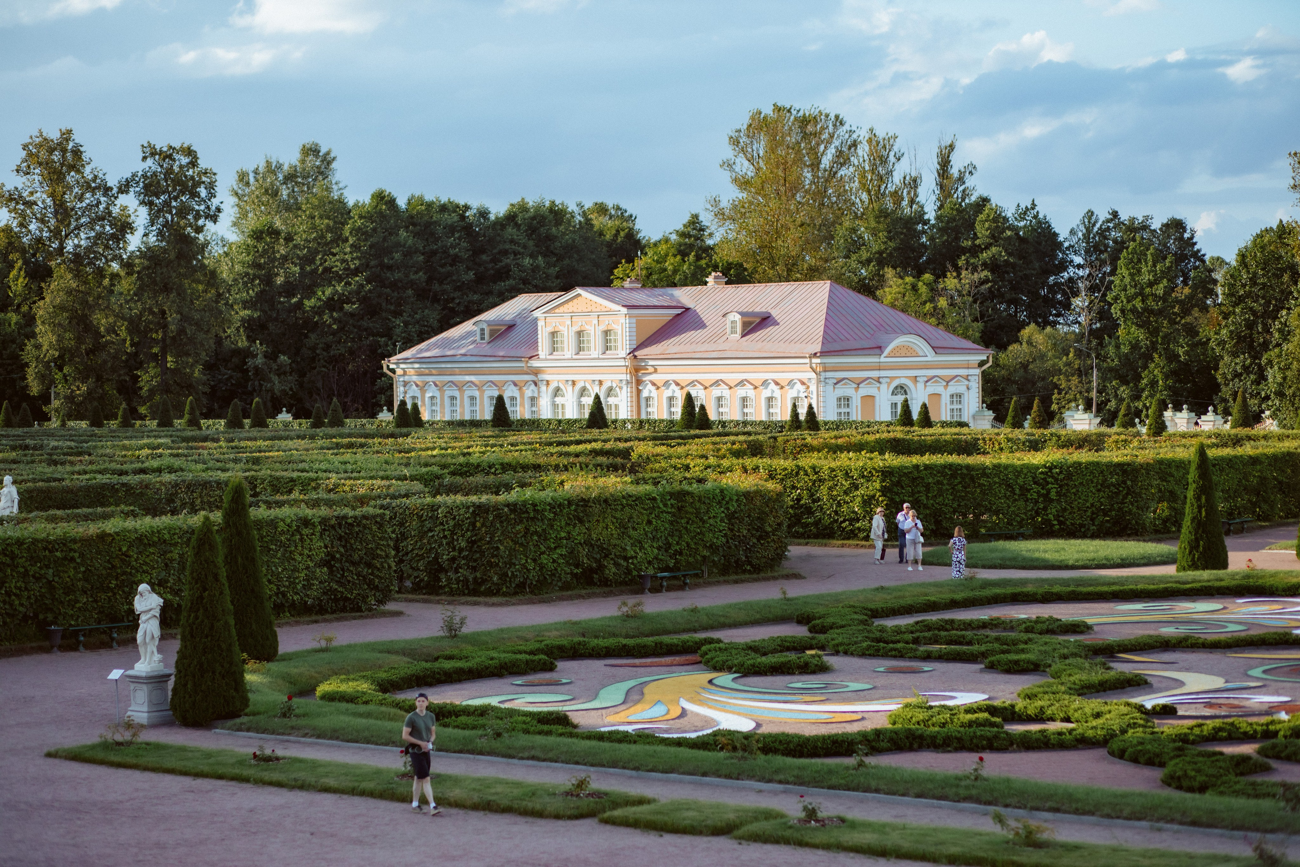 Фотосессия в парке летом Ораниенбаум